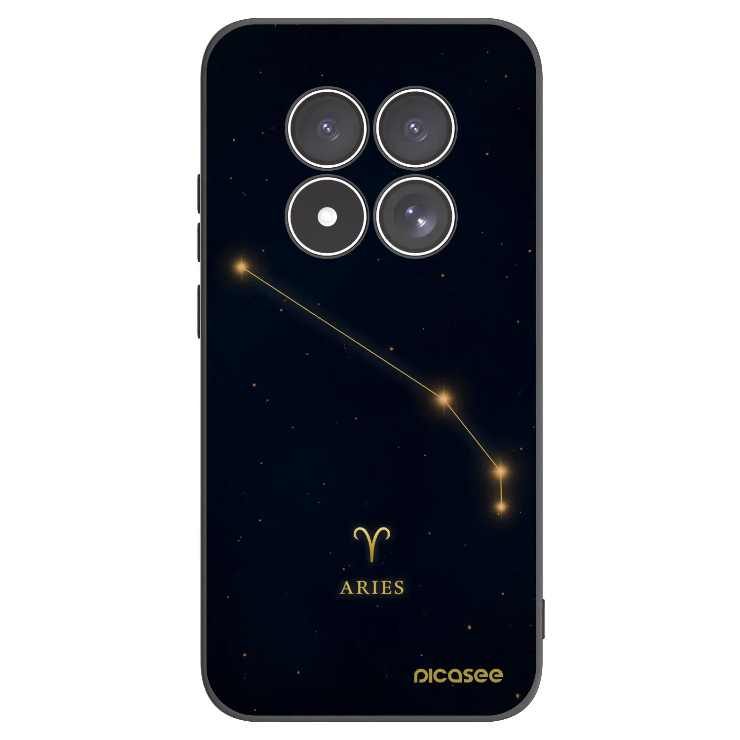 Silikonový černý obal pro Xiaomi Redmi Note 15 Pro 4G - ARIES