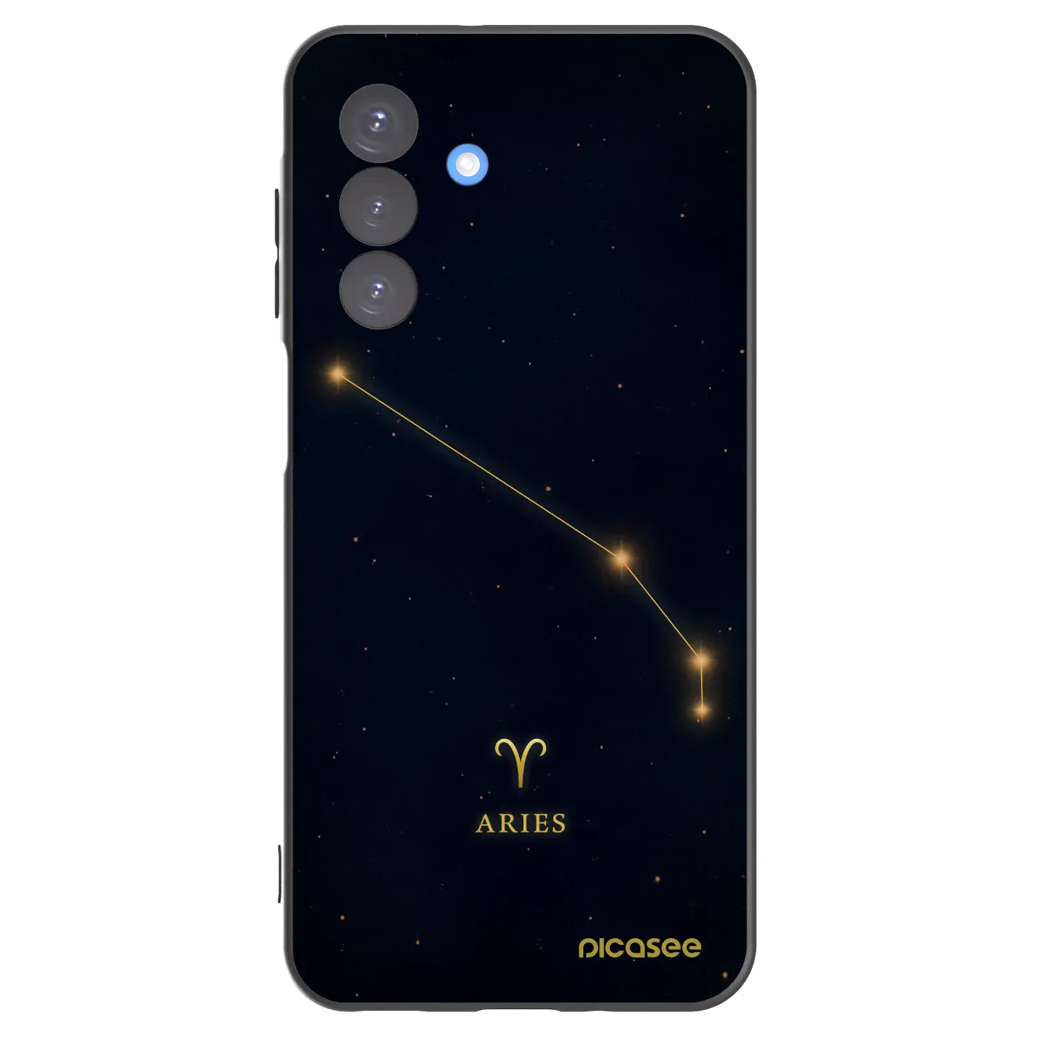 Silikonový černý obal pro Samsung Galaxy A17 5G - ARIES