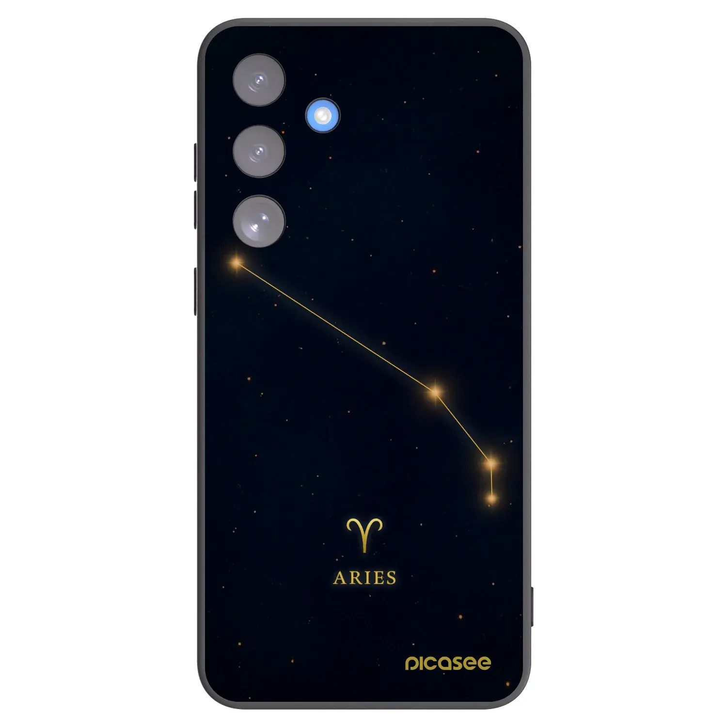 Silikonový černý obal pro Samsung Galaxy S25 FE 5G - ARIES