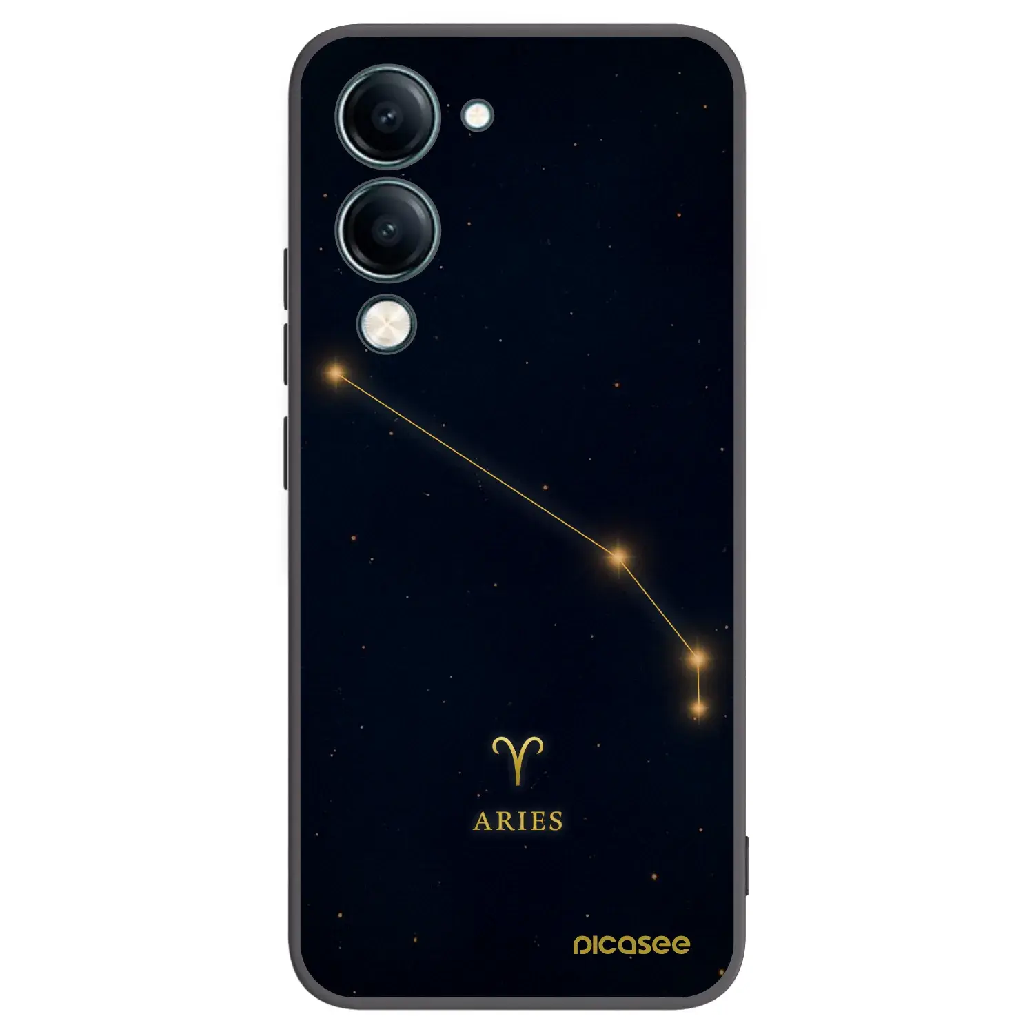 Silikonový černý obal pro Vivo Y29s 5G - ARIES