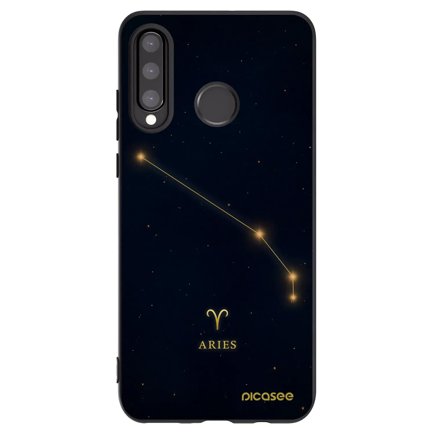 Silikonový černý obal pro Huawei P30 Lite - ARIES
