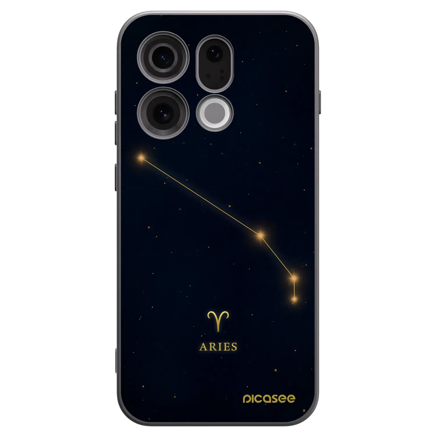 Silikonový černý obal pro OPPO Find X9 - ARIES