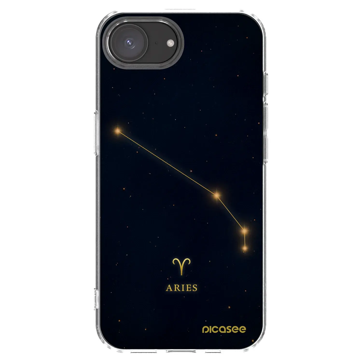 Silikonový průhledný obal pro Apple iPhone 17e - ARIES