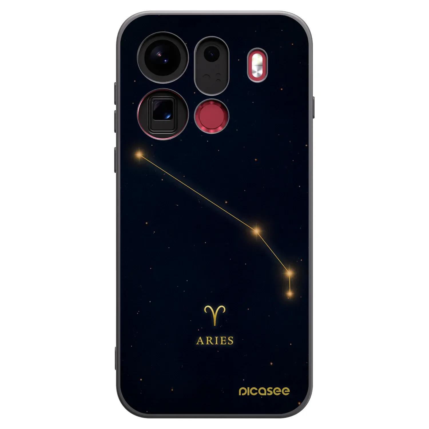 Silikonový černý obal pro OPPO Find X9 Pro - ARIES