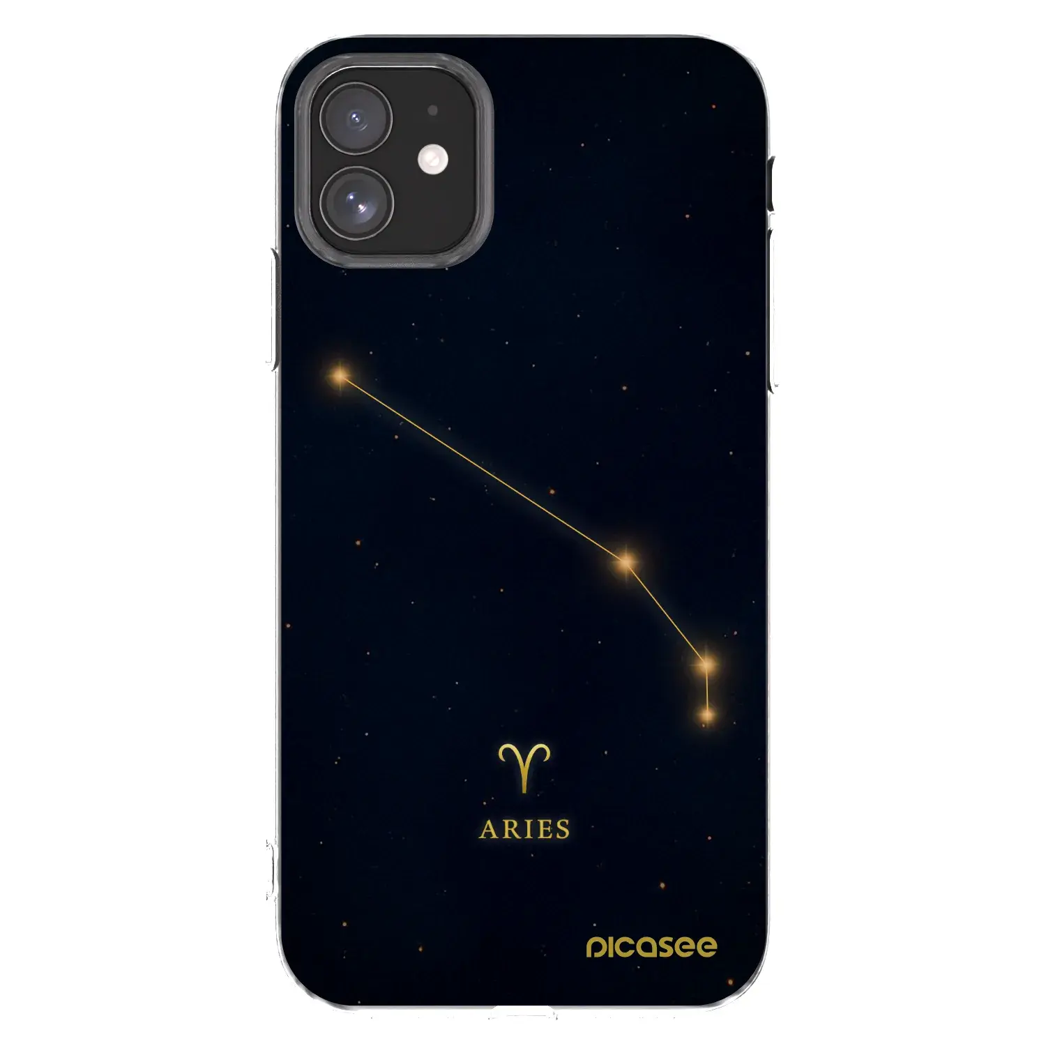 Silikonový průhledný obal pro Apple iPhone 11 - ARIES