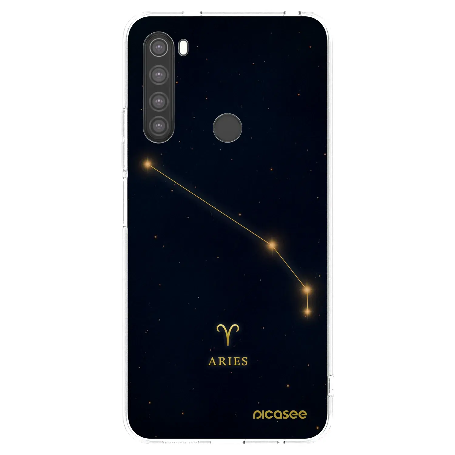 Silikonový průhledný obal pro Xiaomi Redmi Note 8 - ARIES