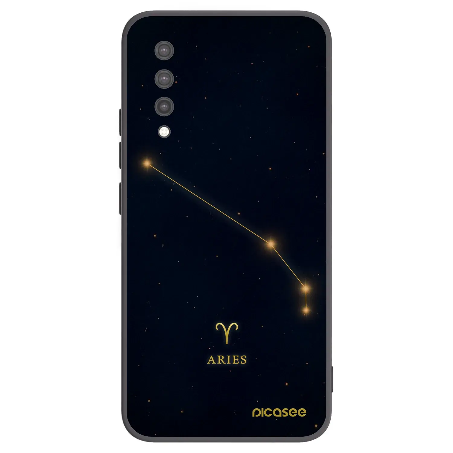 Silikonový černý obal pro Xiaomi Mi 9 Lite - ARIES