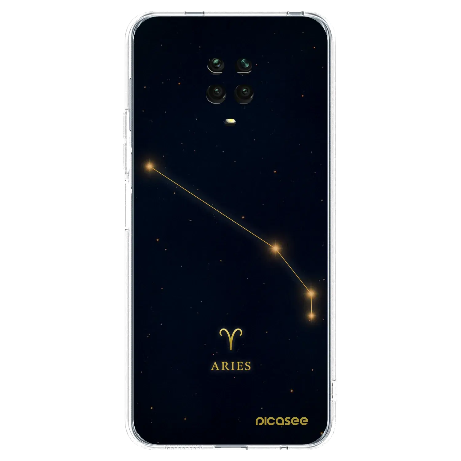 Silikonový průhledný obal pro Xiaomi Redmi Note 9 Pro - ARIES
