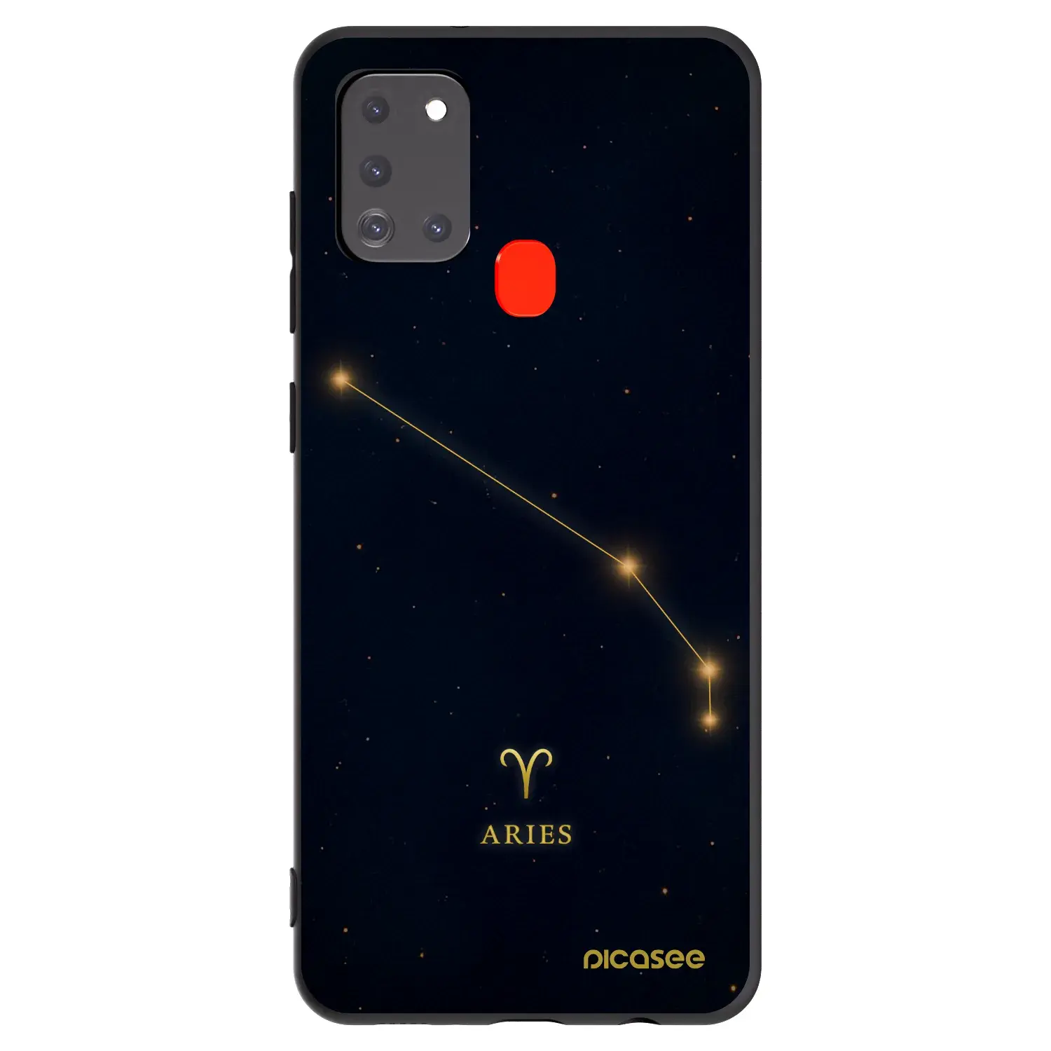 Silikonový černý obal pro Samsung Galaxy A21s - ARIES