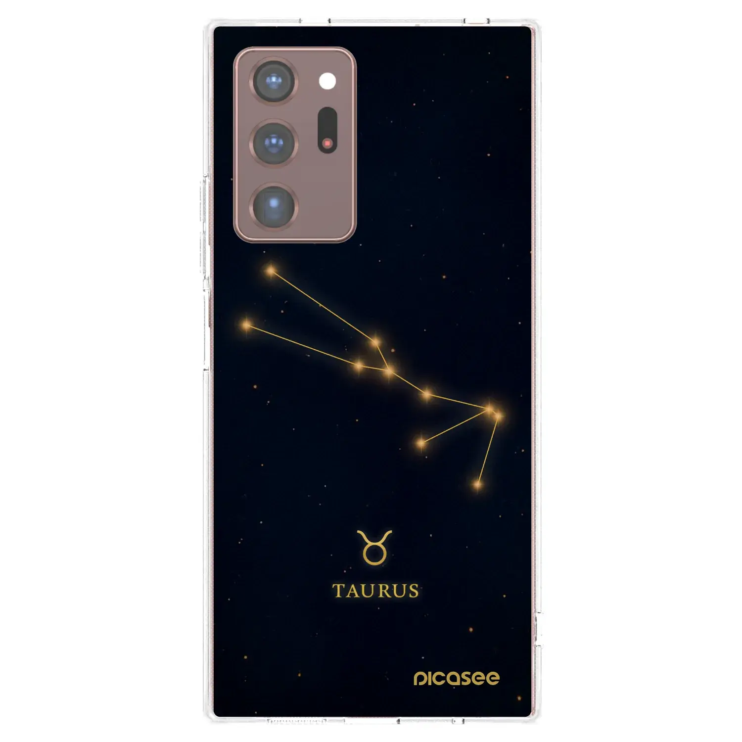 Silikonový průhledný obal pro Samsung Galaxy Note 20 Ultra - TAURUS
