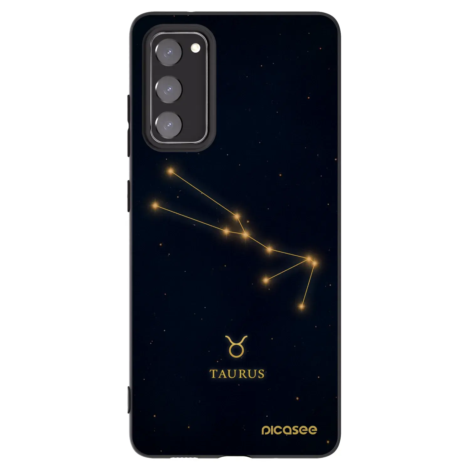 Silikonový černý obal pro Samsung Galaxy S20 FE - TAURUS