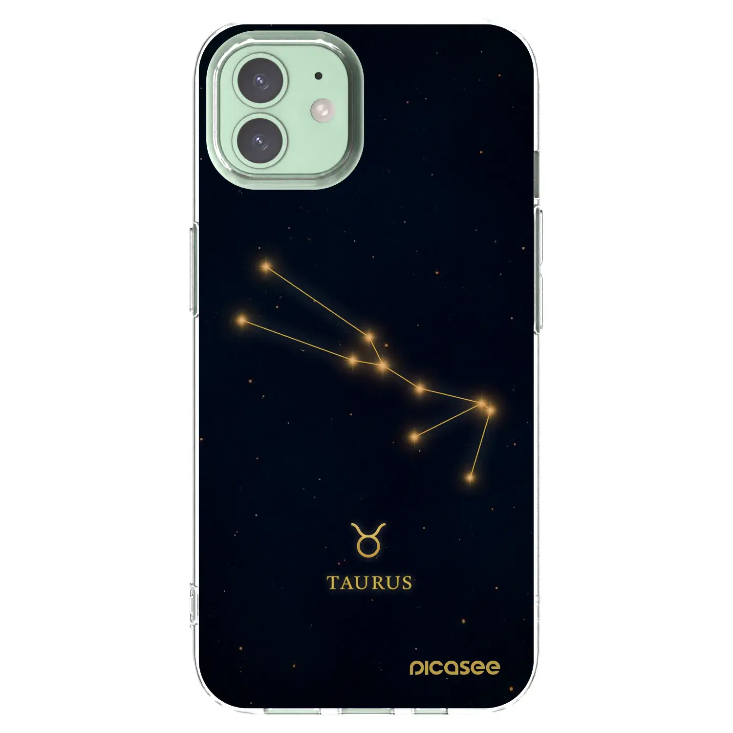 Silikonový průhledný obal pro Apple iPhone 12 - TAURUS