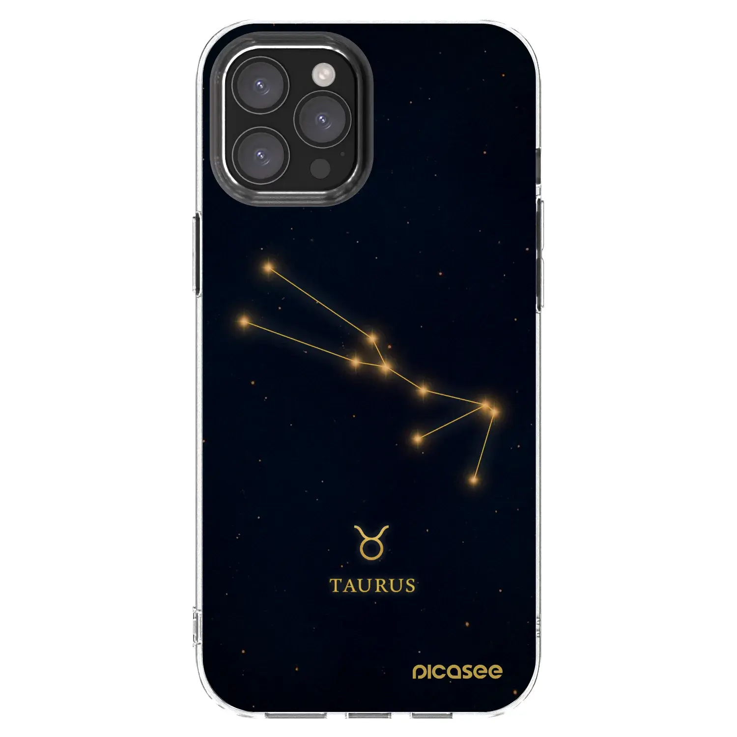 Silikonový průhledný obal pro Apple iPhone 12 Pro Max - TAURUS