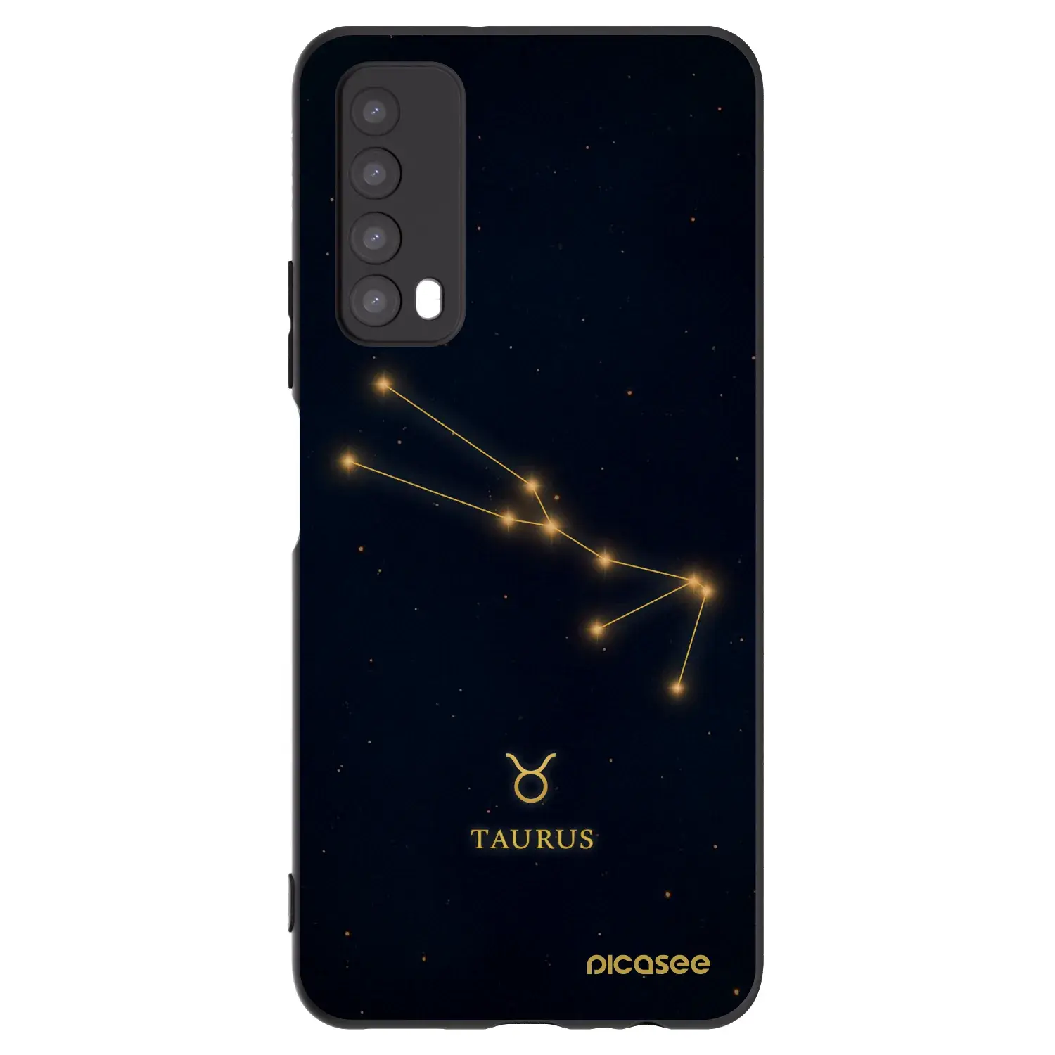 Silikonový černý obal pro Huawei P Smart 2021 - TAURUS