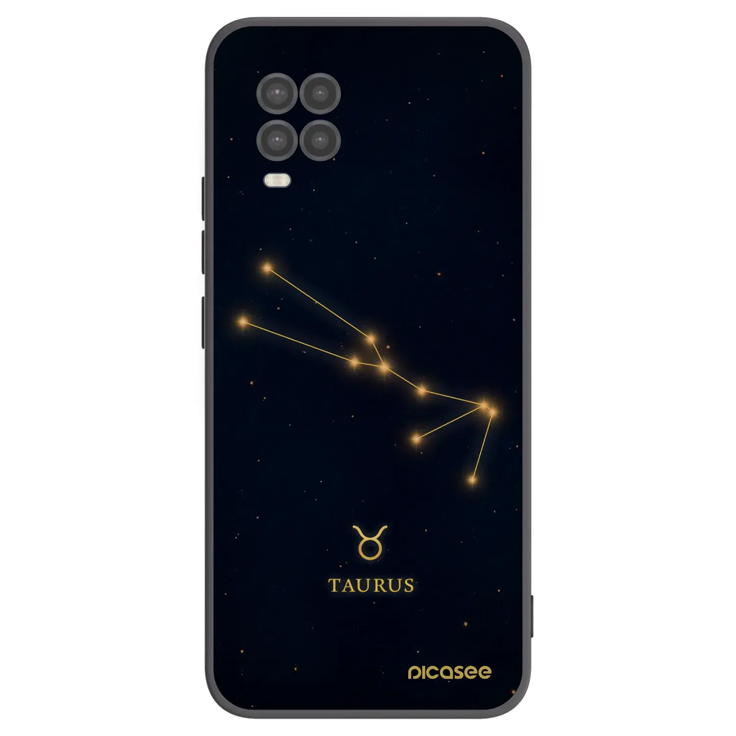 Silikonový černý obal pro Xiaomi Mi 10 Lite - TAURUS