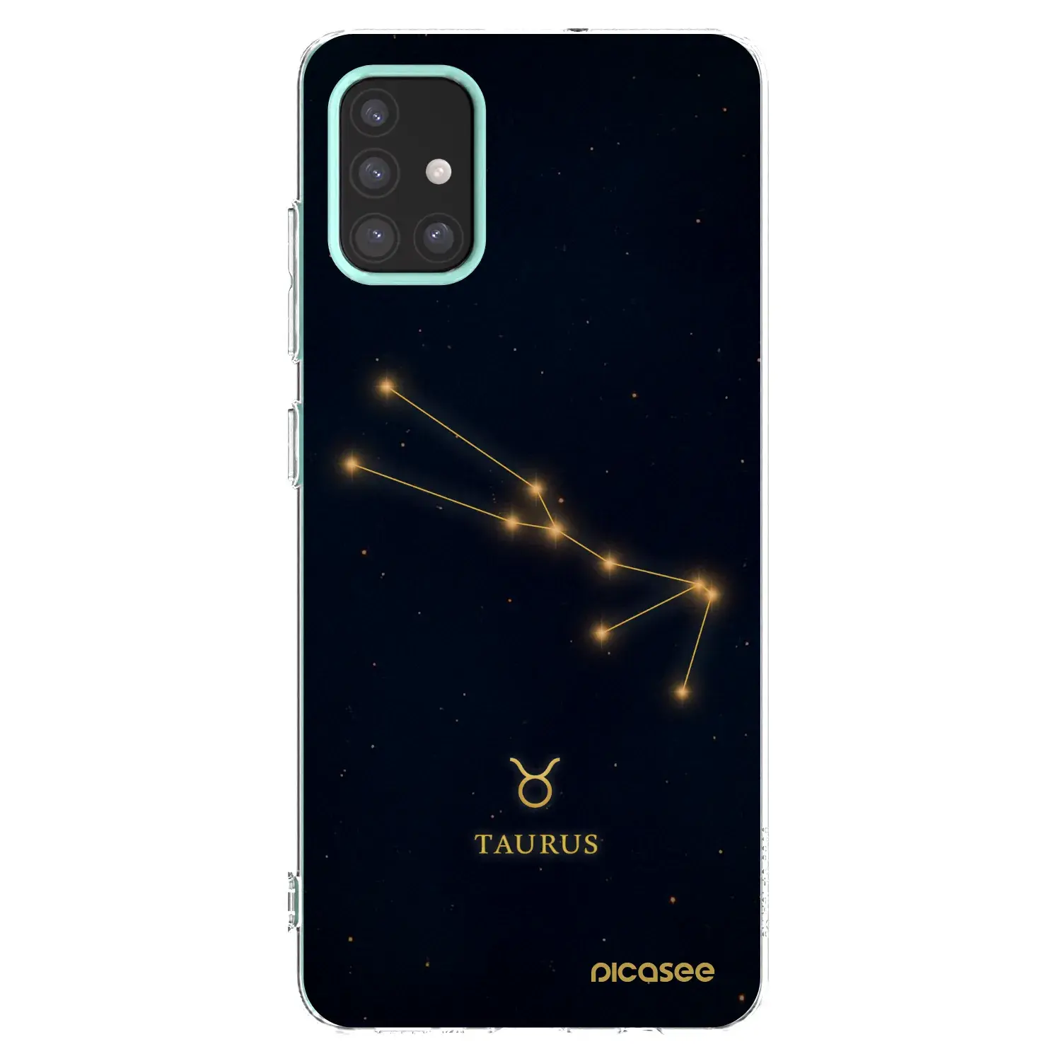Silikonový průhledný obal pro Samsung Galaxy M31s - TAURUS