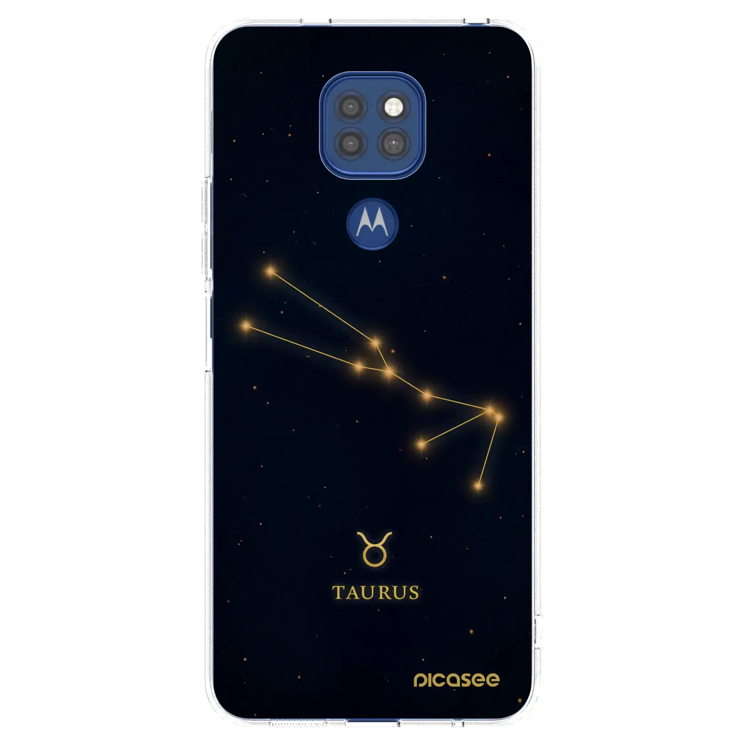Silikonový průhledný obal pro Motorola Moto G9 Play - TAURUS