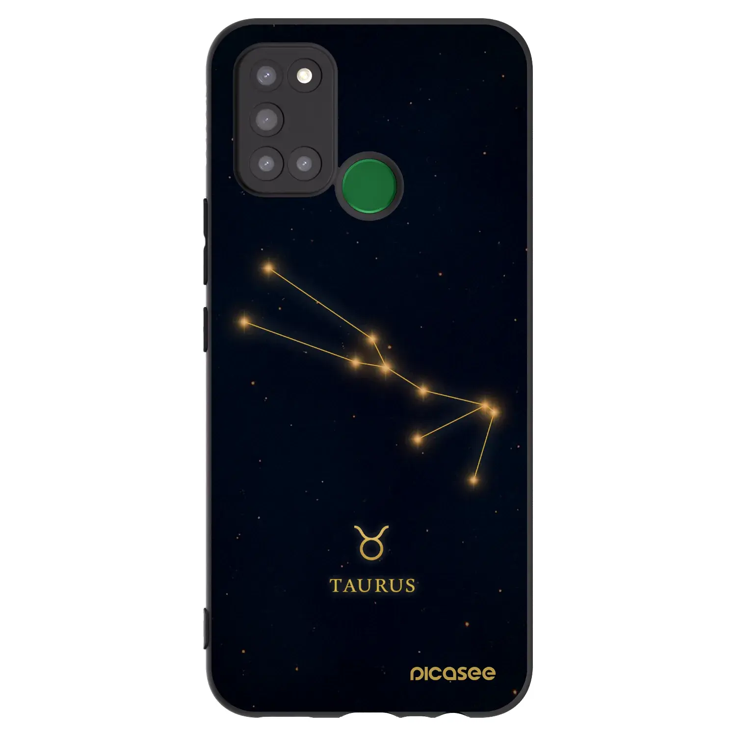 Silikonový černý obal pro Realme 7i - TAURUS