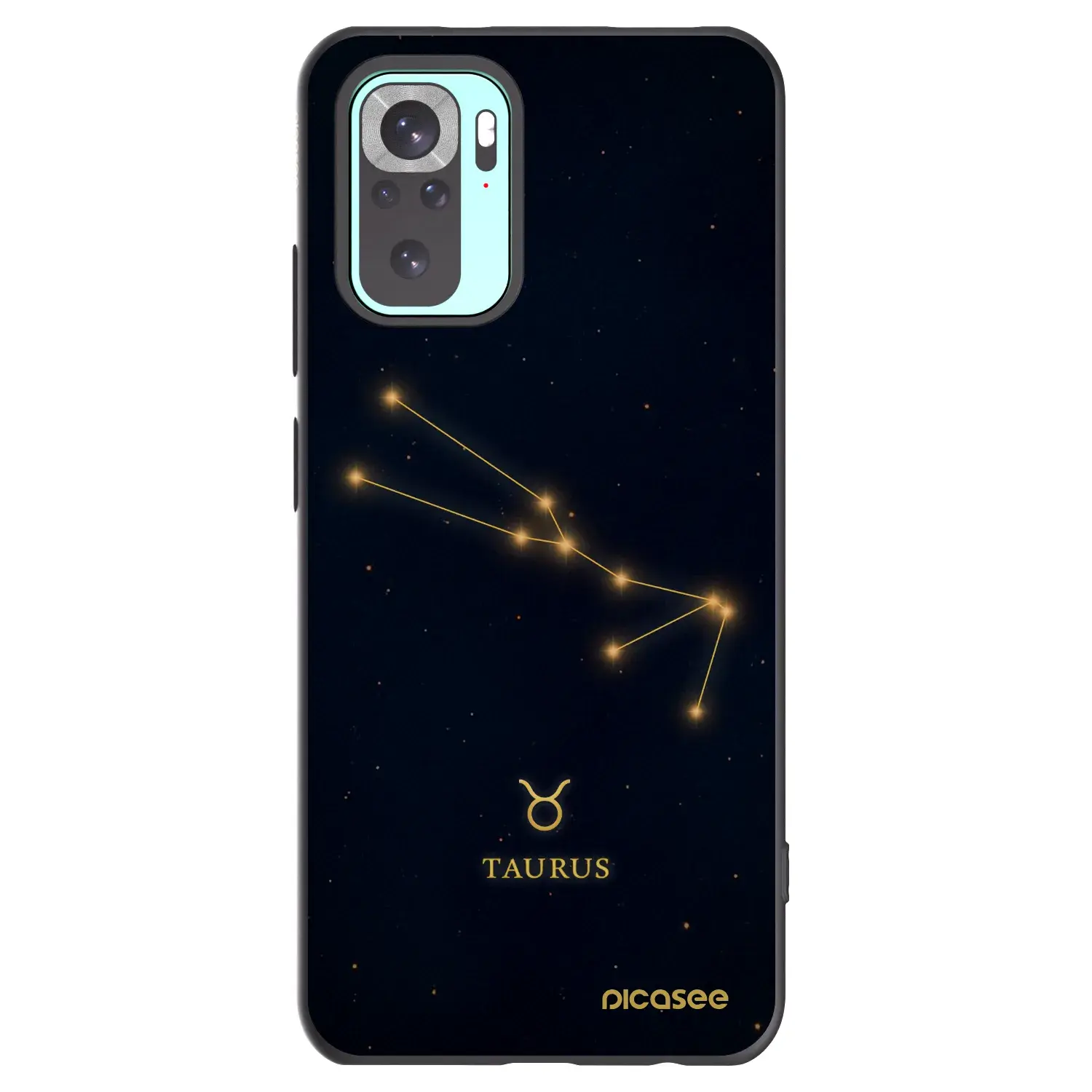 Silikonový černý obal pro Xiaomi Redmi Note 10 Pro - TAURUS
