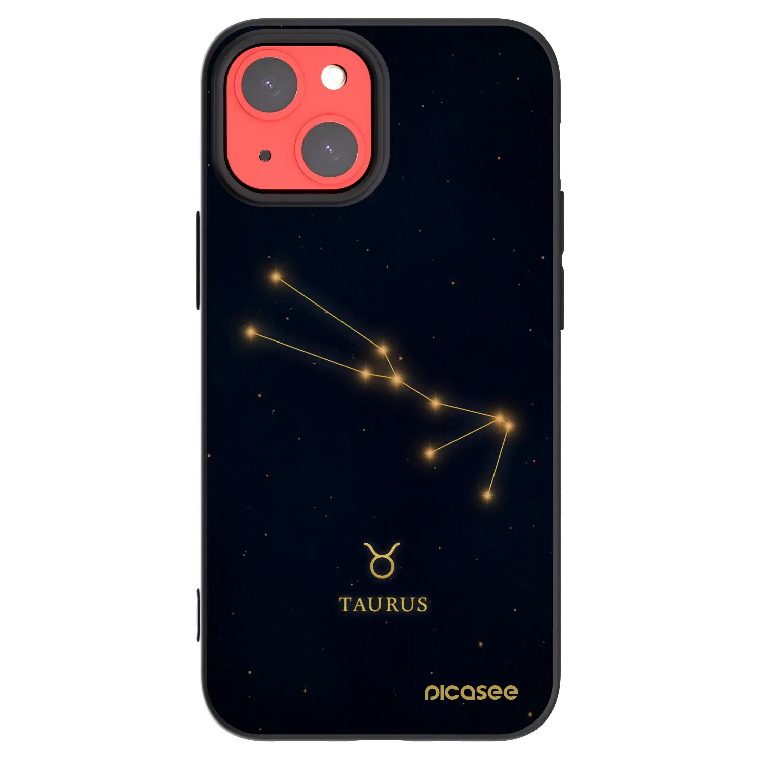 Silikonový černý obal pro Apple iPhone 13 mini - TAURUS