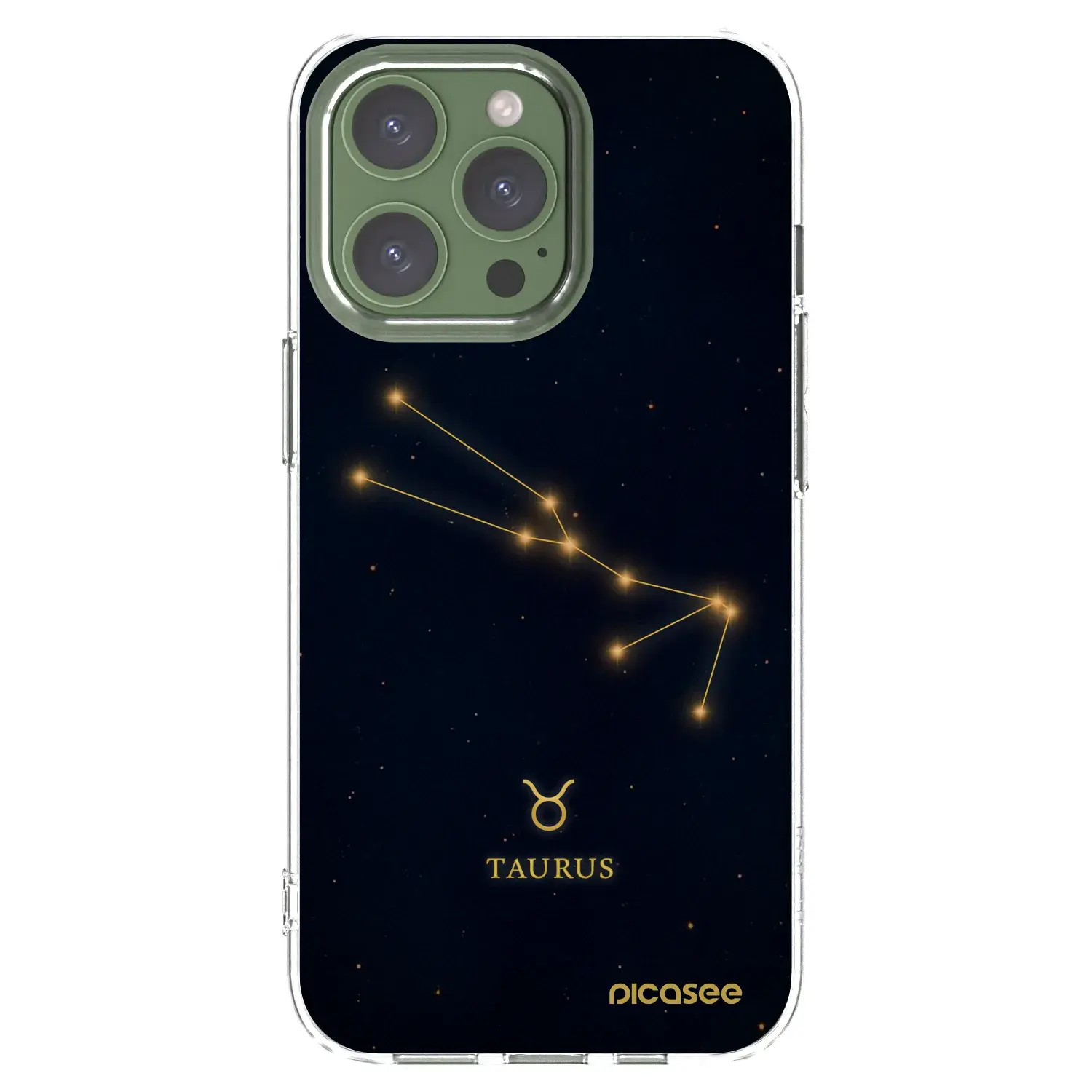 Silikonový průhledný obal pro Apple iPhone 13 Pro - TAURUS