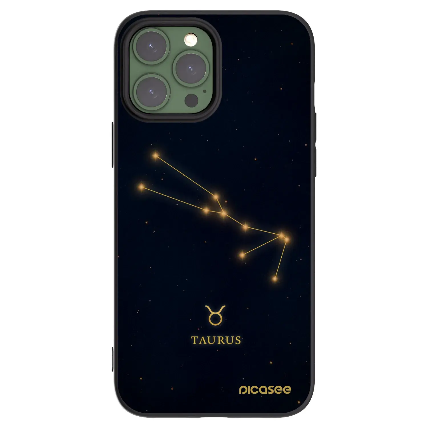 Silikonový černý obal pro Apple iPhone 13 Pro Max - TAURUS