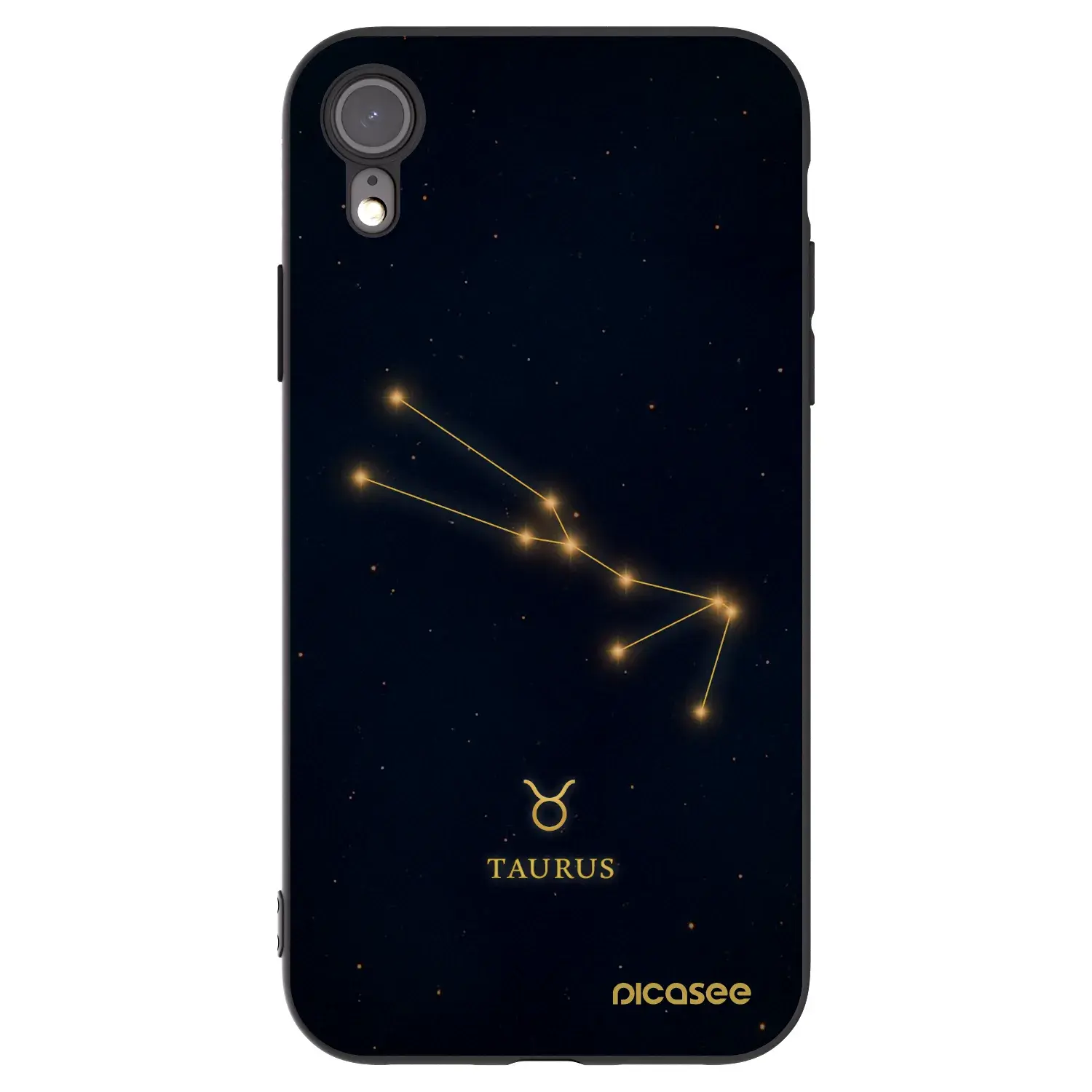 Silikonový černý obal pro Apple iPhone XR - TAURUS