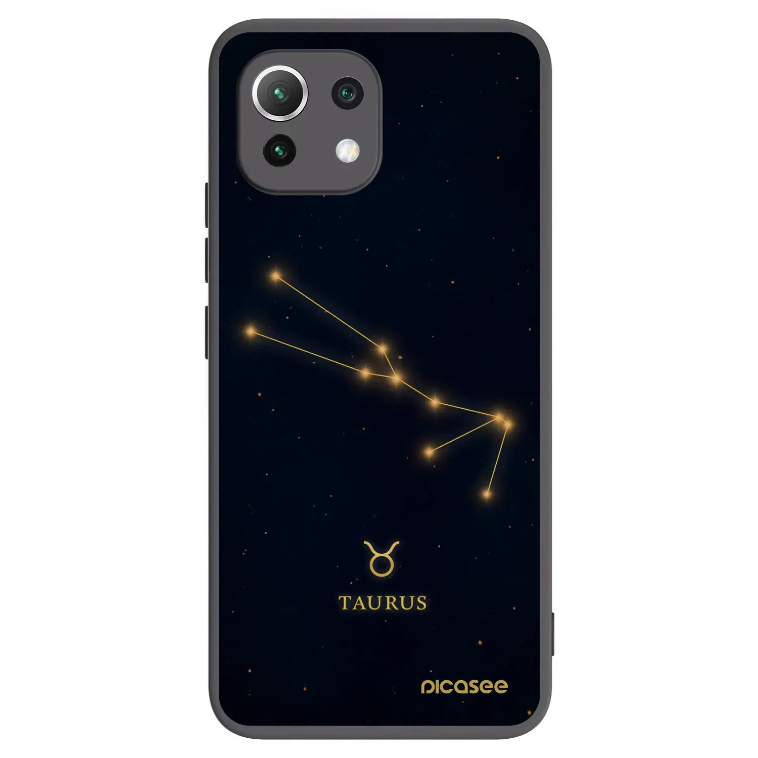 Silikonový černý obal pro Xiaomi 11 Lite 5G NE - TAURUS