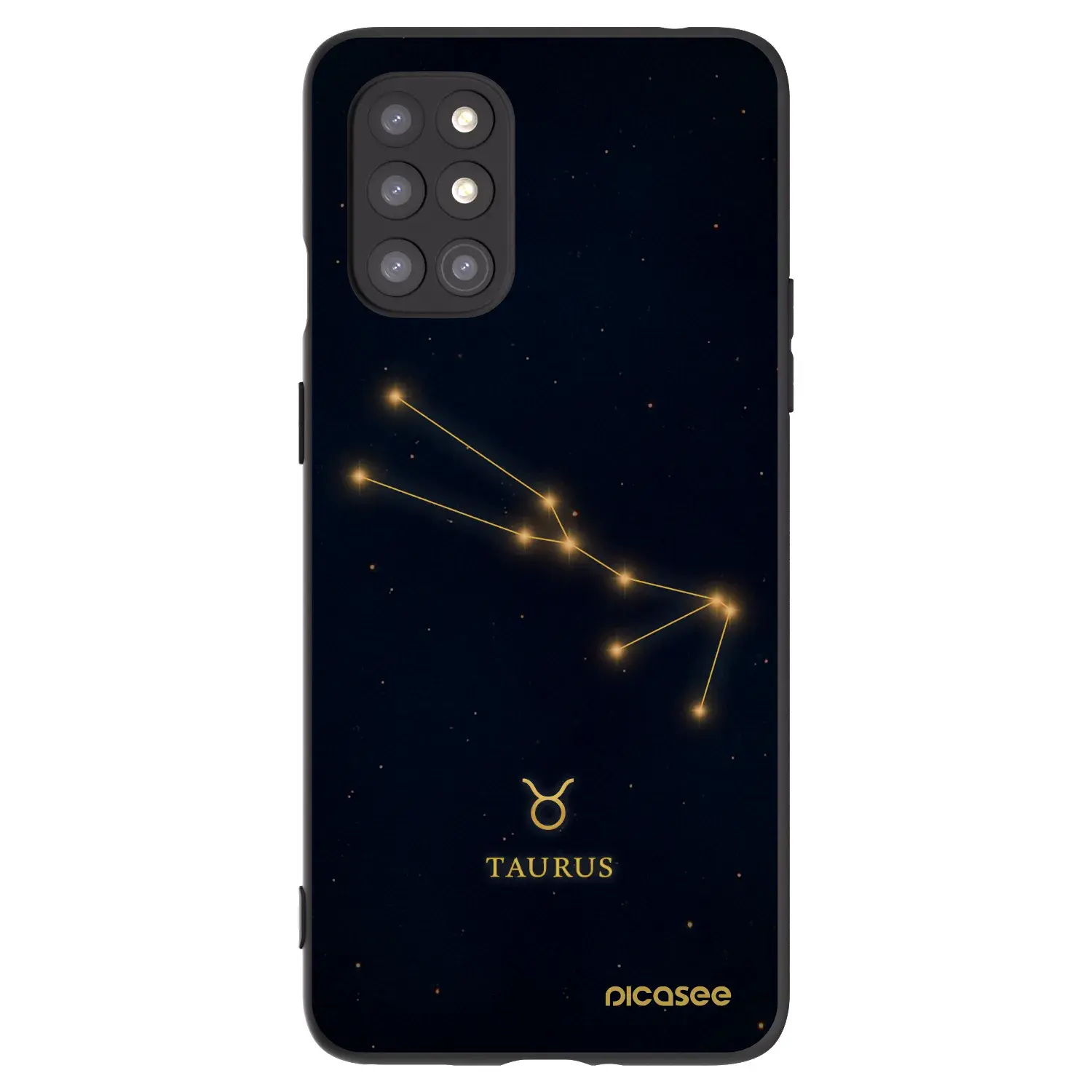 Silikonový černý obal pro OnePlus 8T - TAURUS