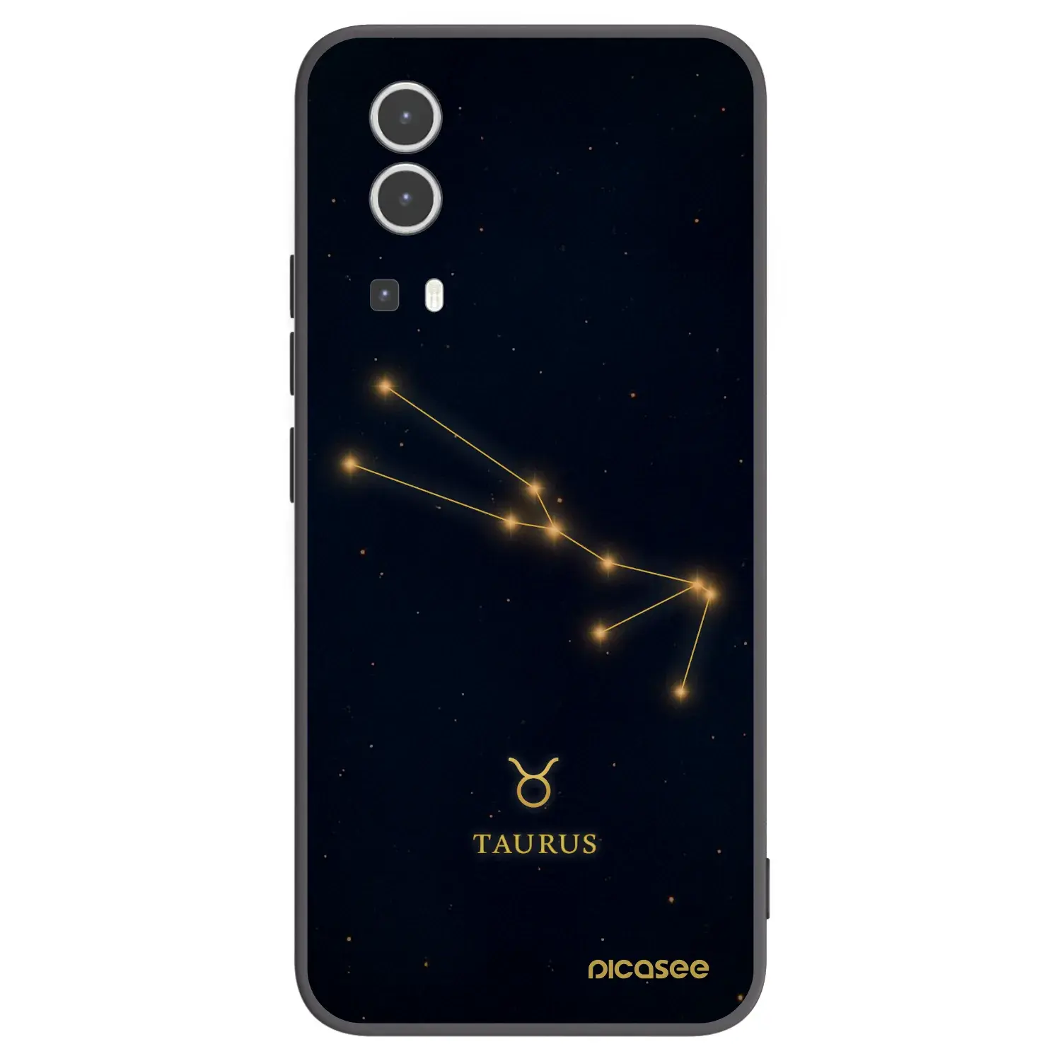 Silikonový černý obal pro Vivo Y72 5G - TAURUS