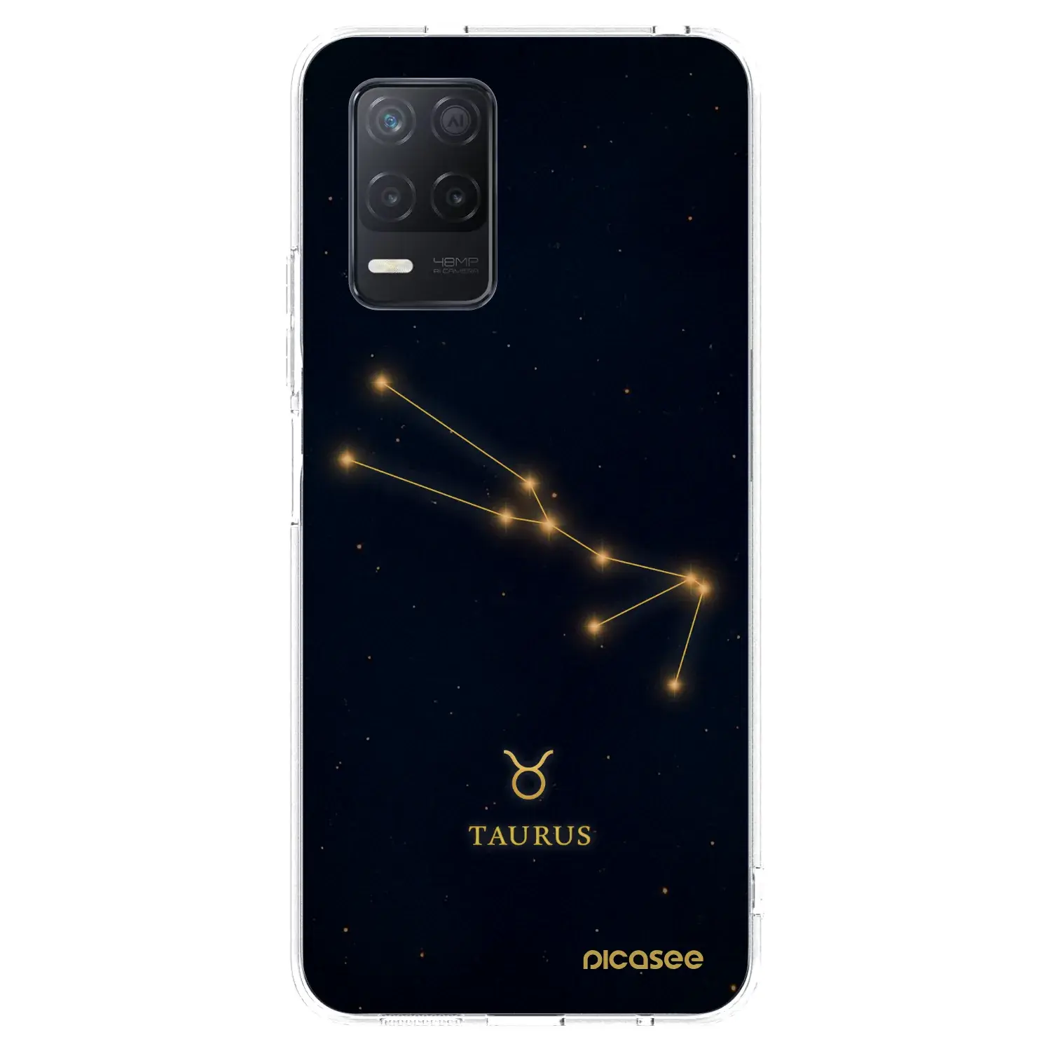 Silikonový průhledný obal pro Realme 8 5G - TAURUS