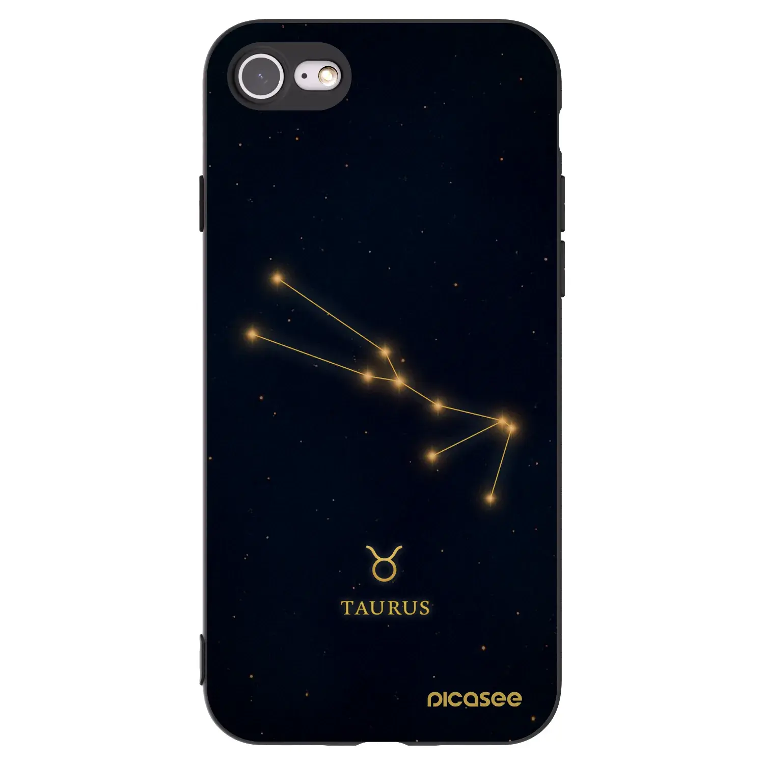 Silikonový černý obal pro Apple iPhone SE 2022 - TAURUS