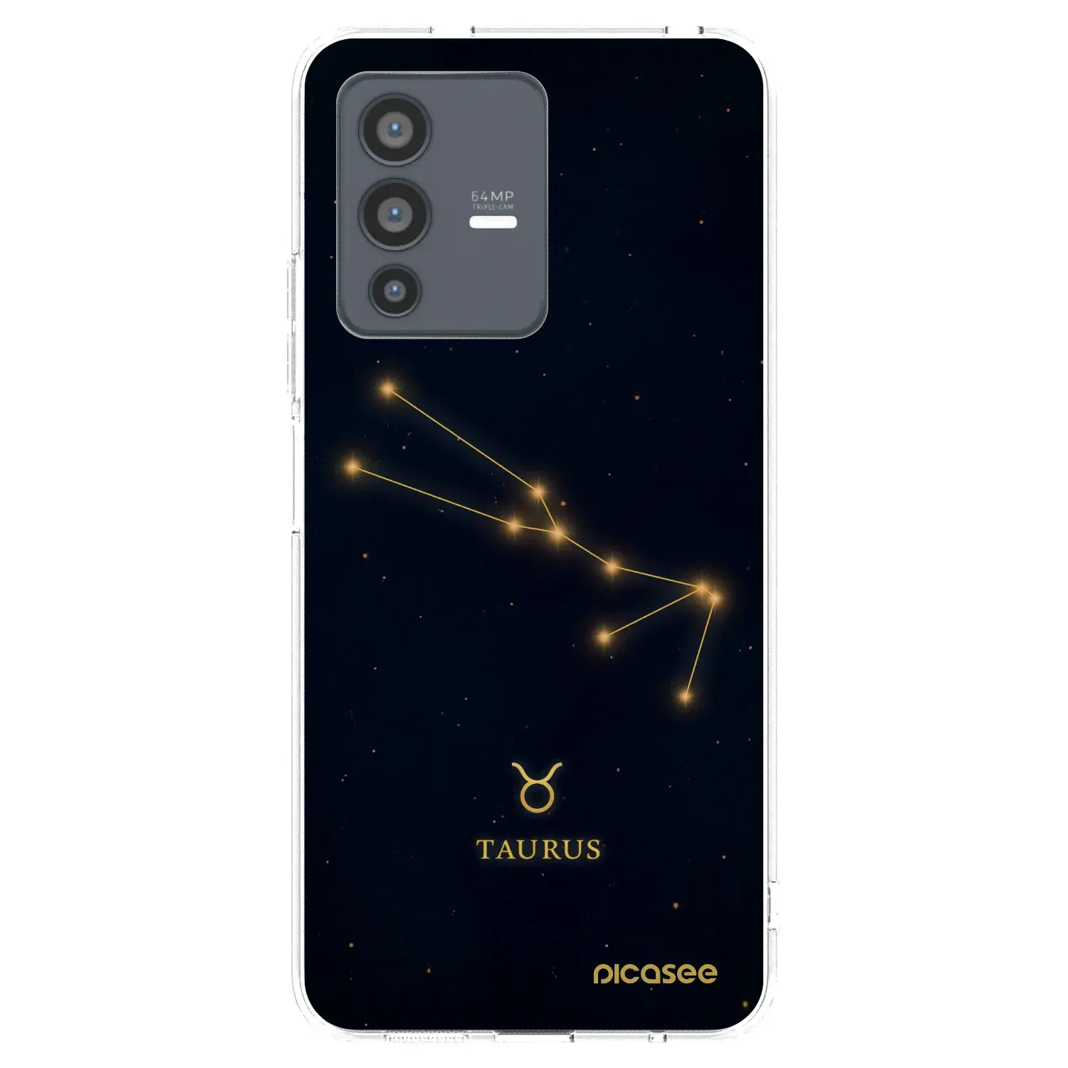 Silikonový průhledný obal pro Vivo V23 5G - TAURUS