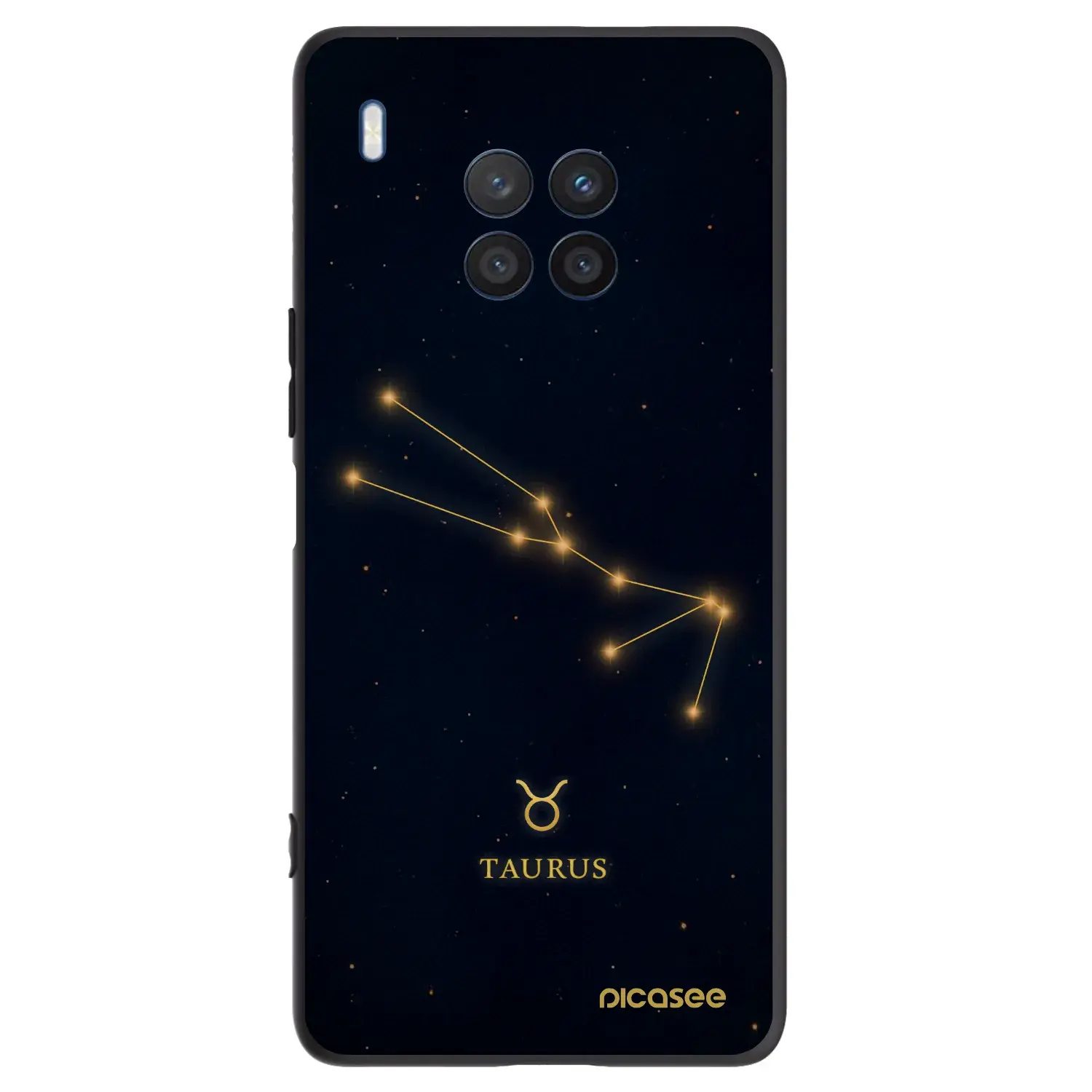 Silikonový černý obal pro Honor 50 Lite - TAURUS