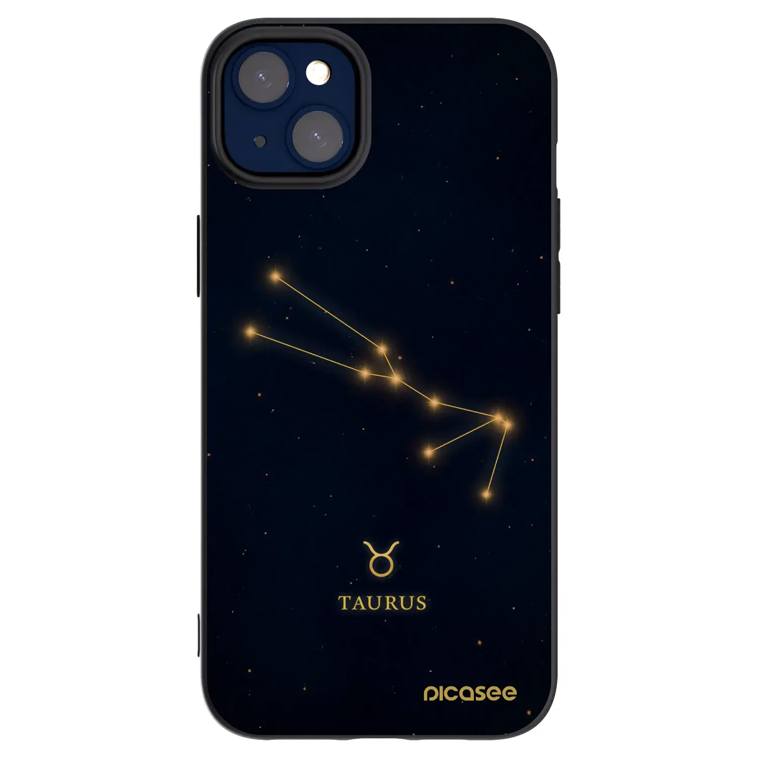 Silikonový černý obal pro Apple iPhone 14 Plus - TAURUS