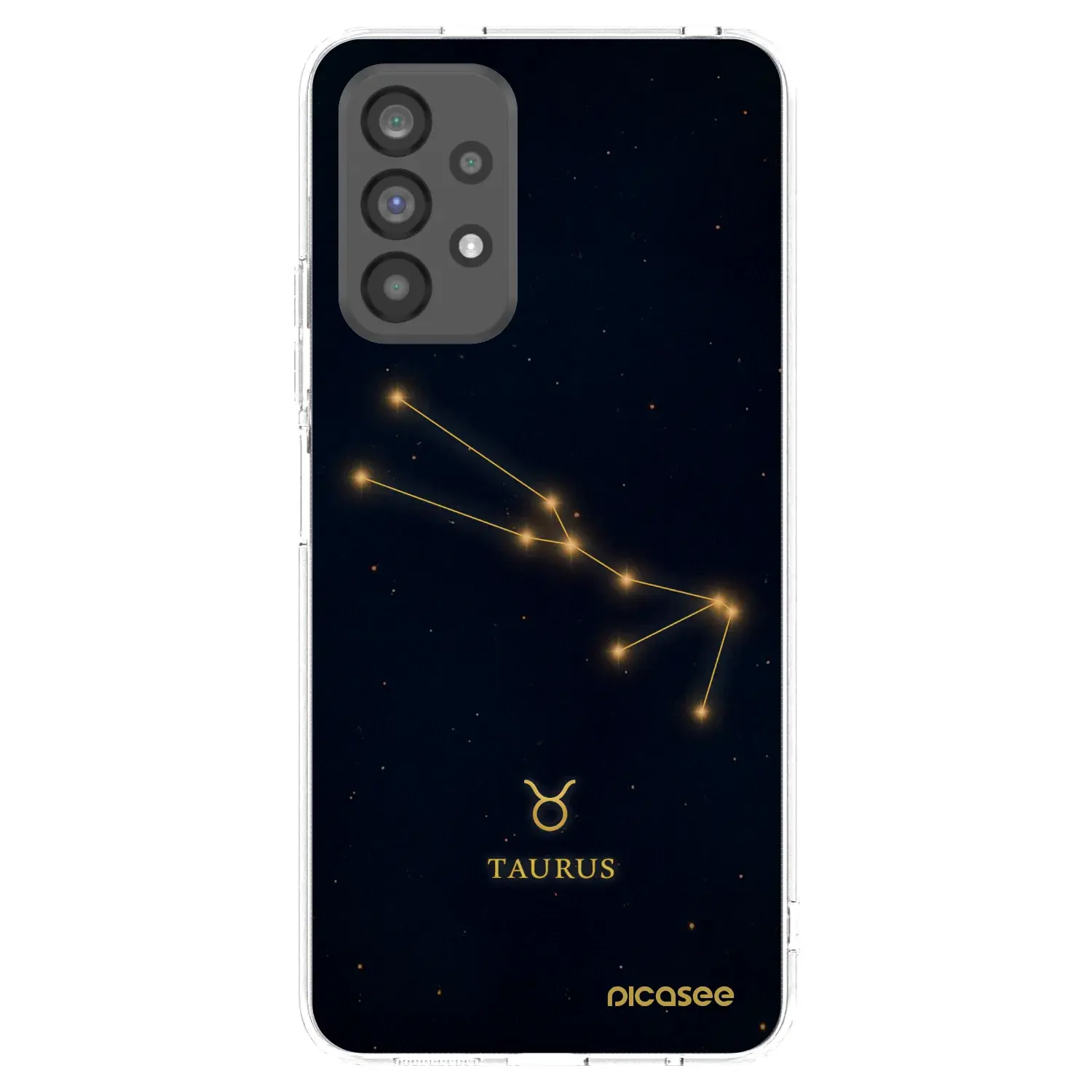 Silikonový průhledný obal pro Samsung Galaxy A73 5G - TAURUS