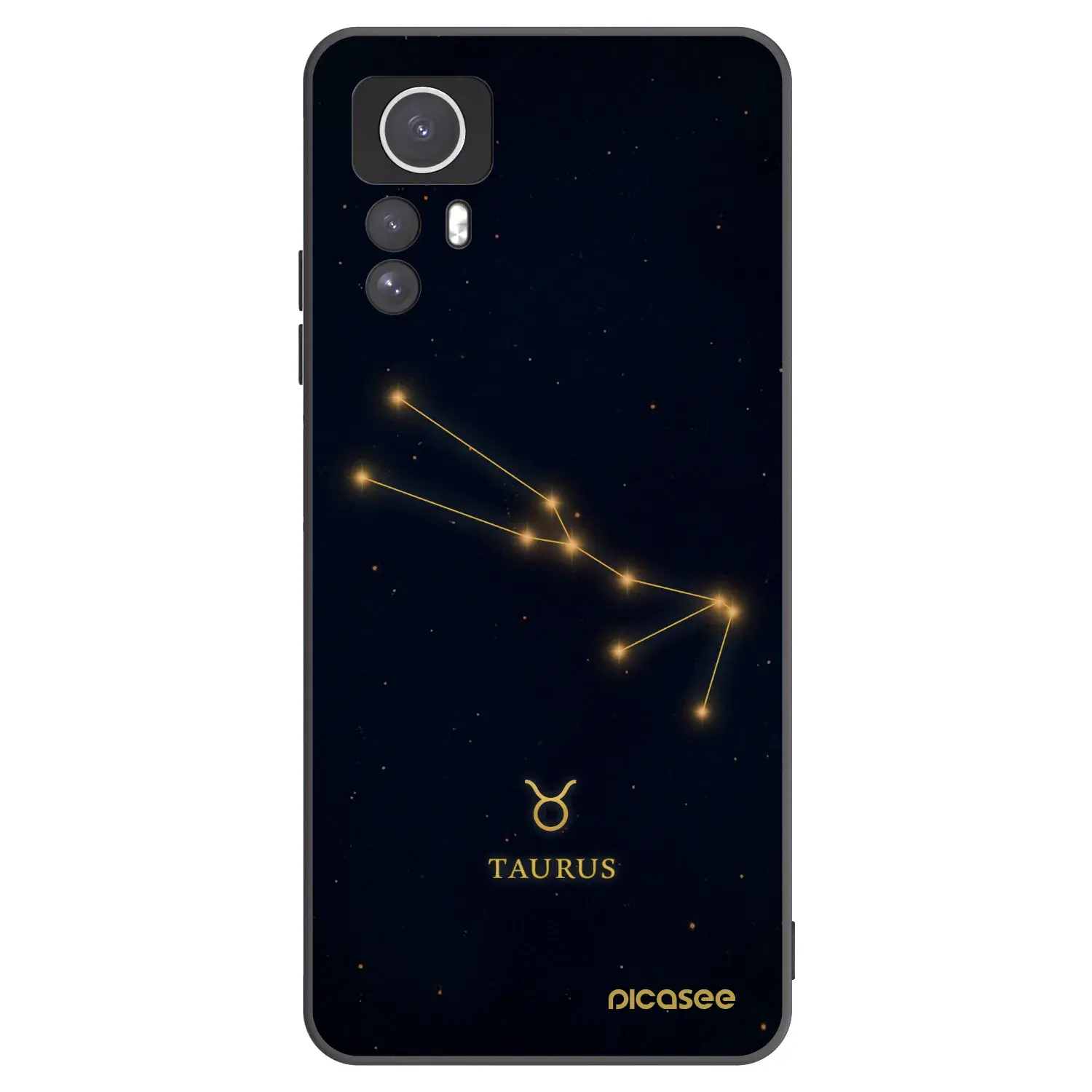 Silikonový černý obal pro Xiaomi Redmi Note 12S - TAURUS
