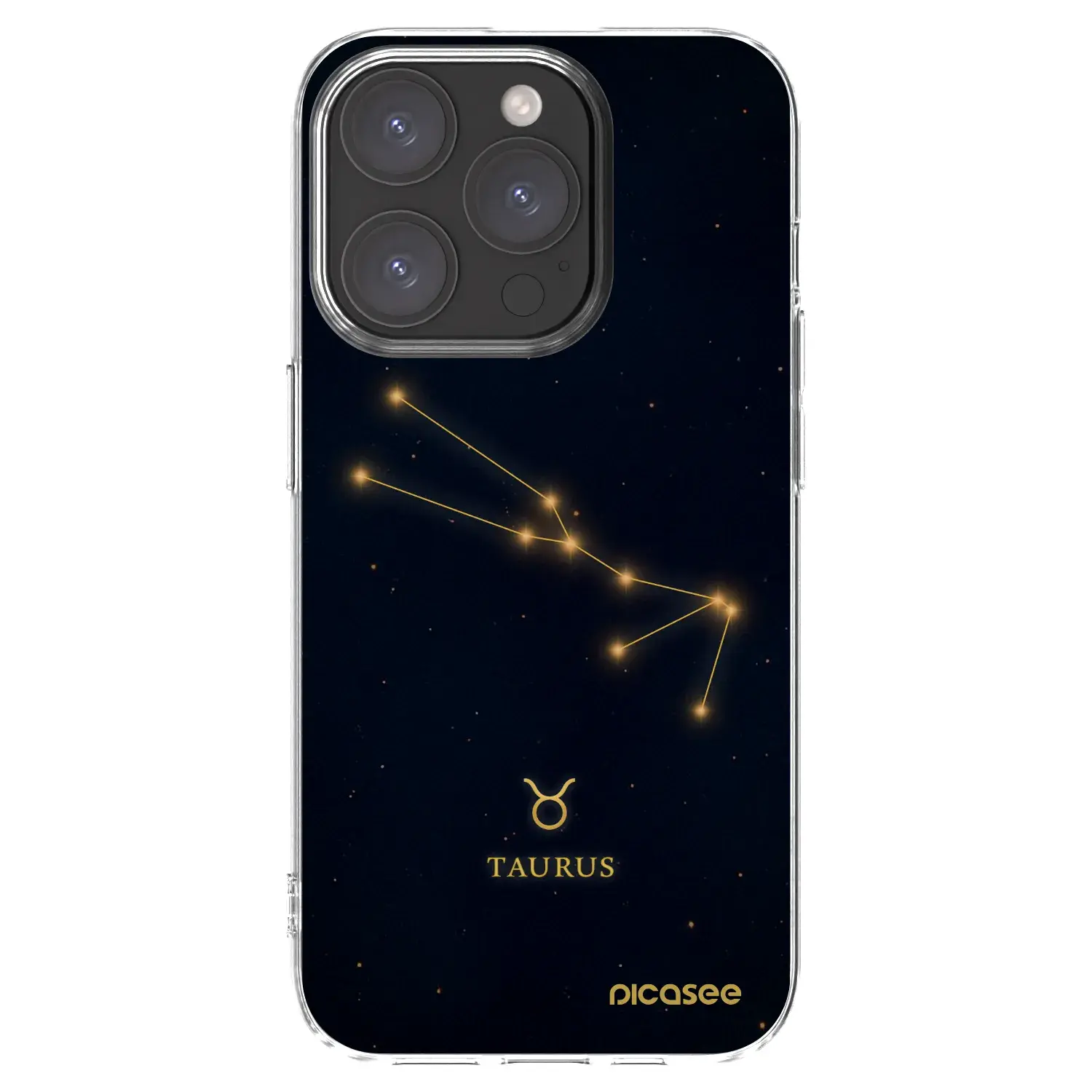 Silikonový průhledný obal pro Apple iPhone 15 Pro - TAURUS
