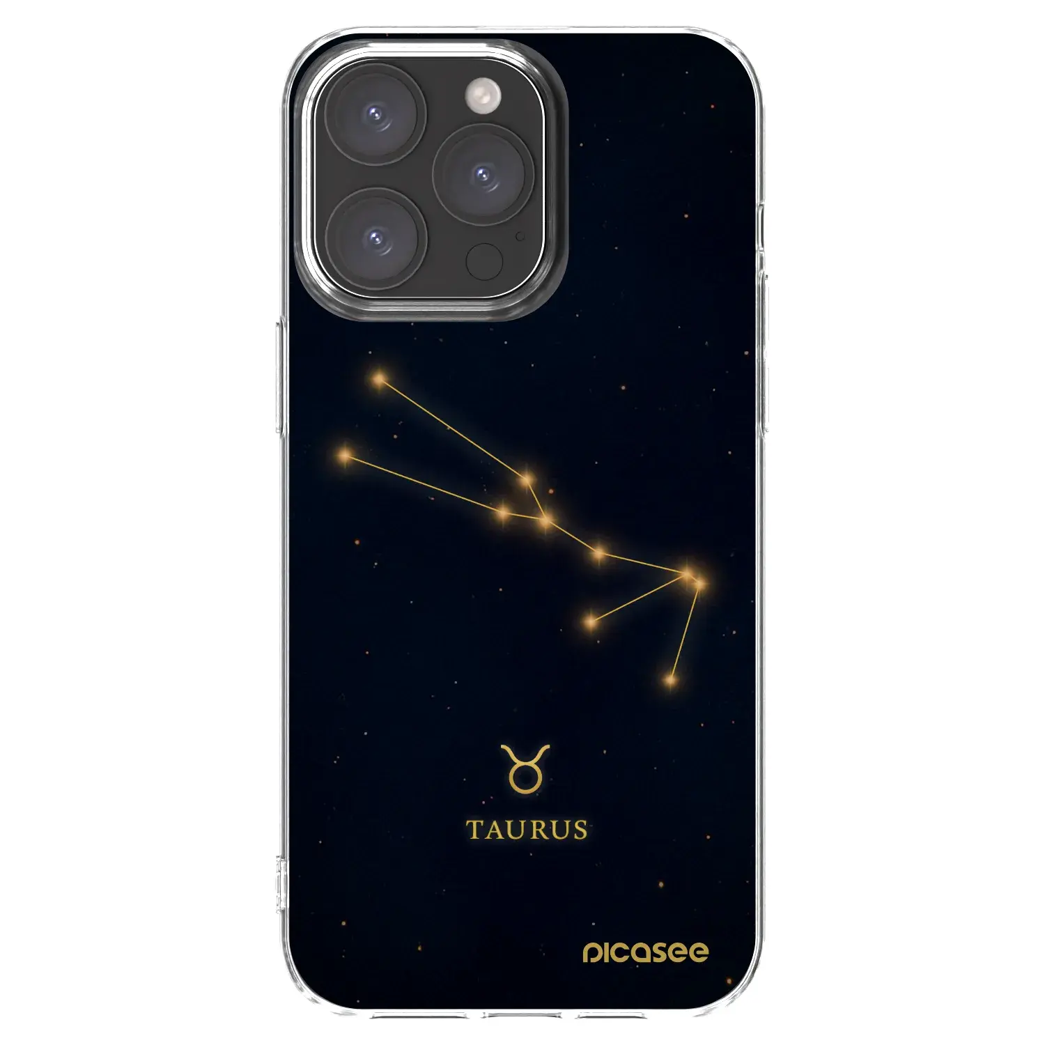 Silikonový průhledný obal pro Apple iPhone 15 Pro Max - TAURUS
