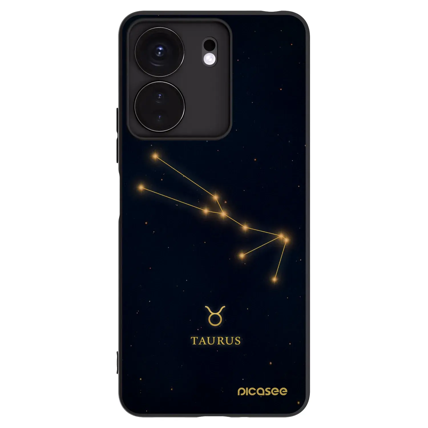 Silikonový černý obal pro Xiaomi Redmi 13C 4G - TAURUS