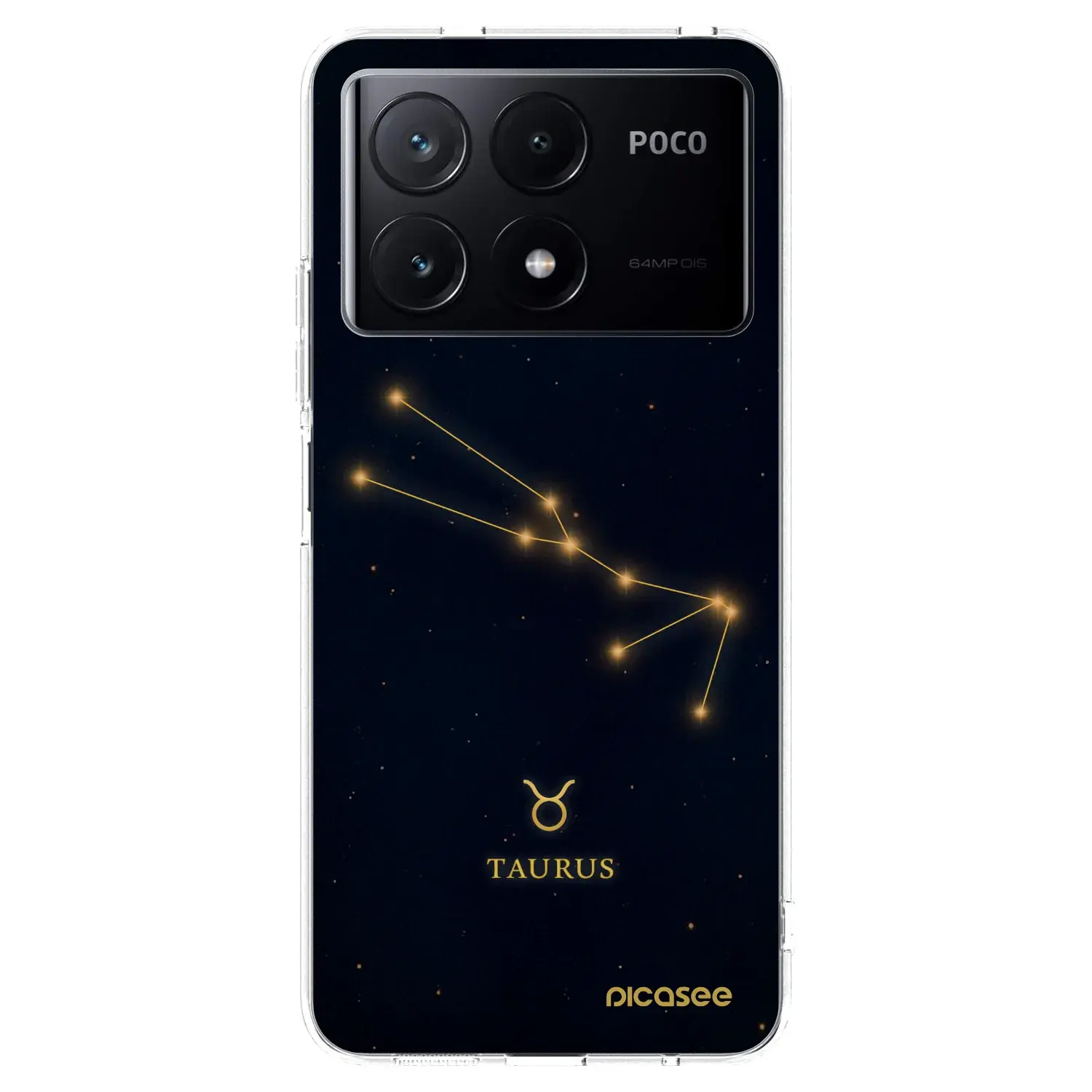 Silikonový průhledný obal pro Xiaomi Poco X6 Pro - TAURUS