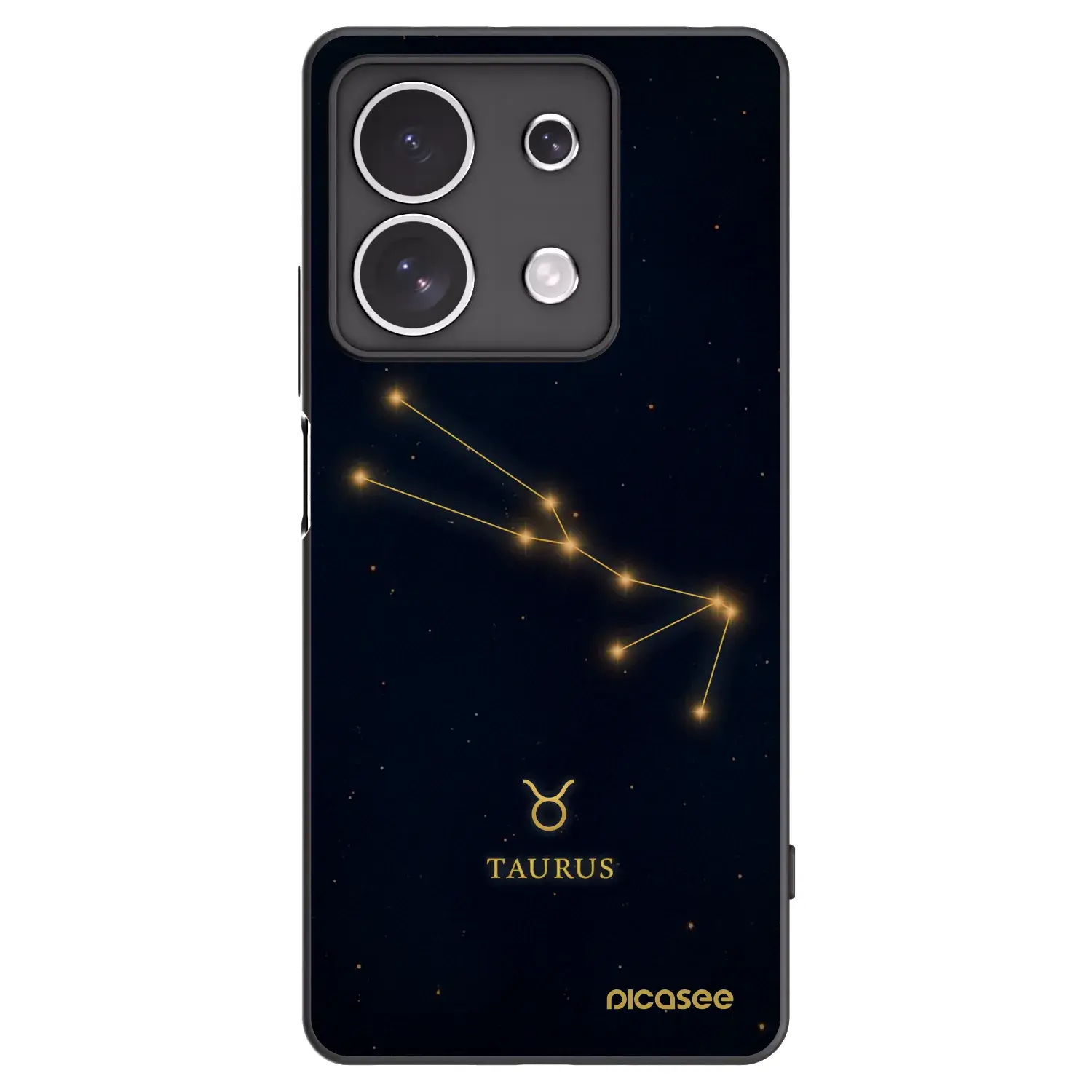 Silikonový černý obal pro Xiaomi Redmi Note 13 4G - TAURUS