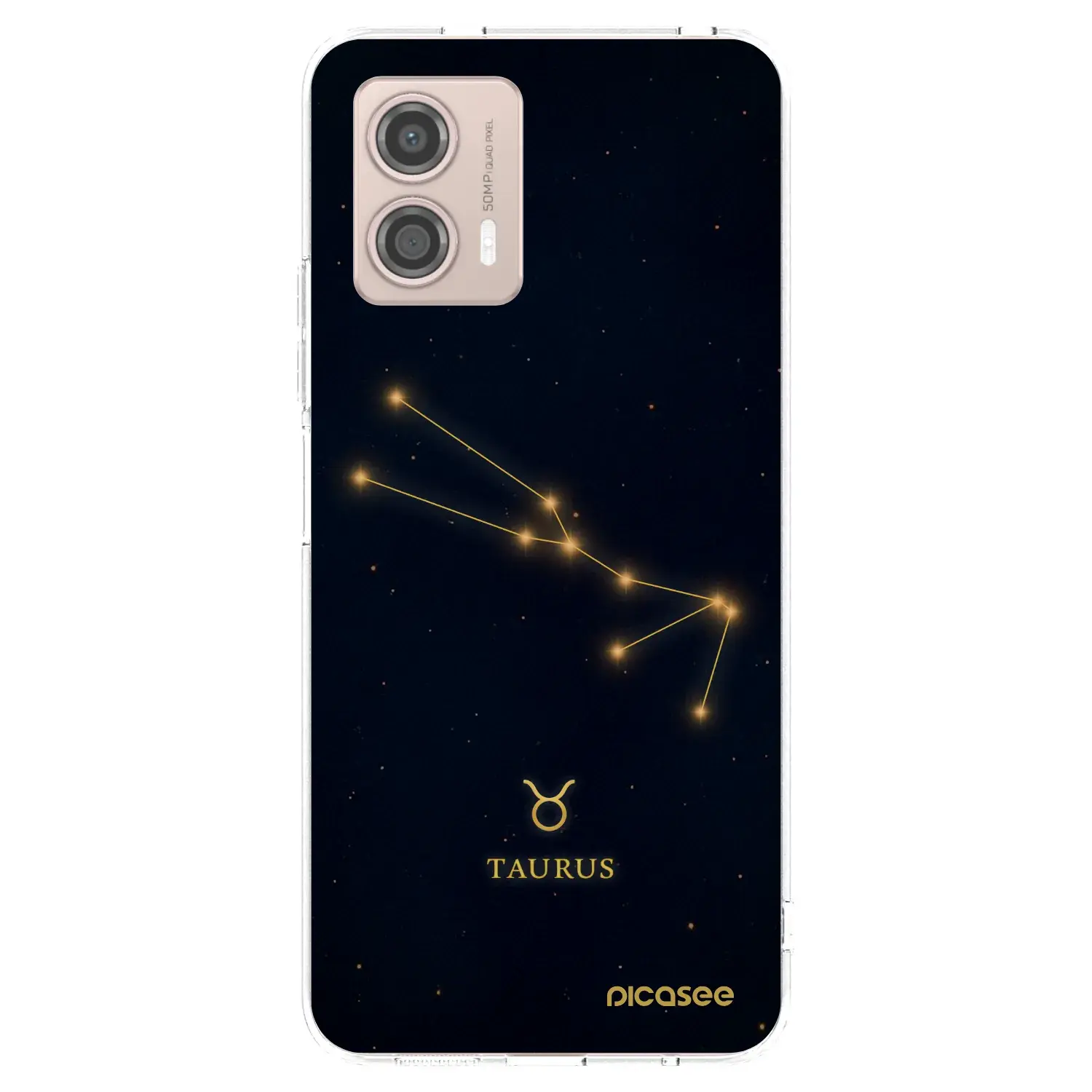 Silikonový průhledný obal pro Motorola Moto G53 5G - TAURUS