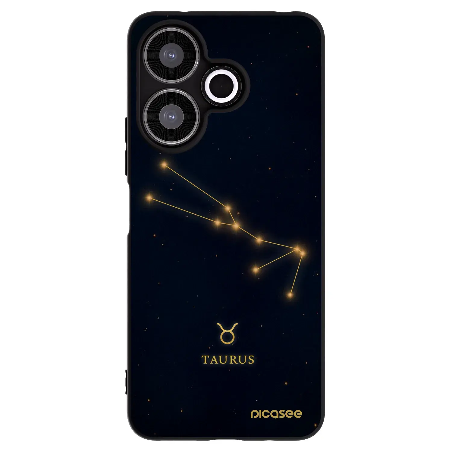 Silikonový černý obal pro Xiaomi Redmi 13 4G - TAURUS