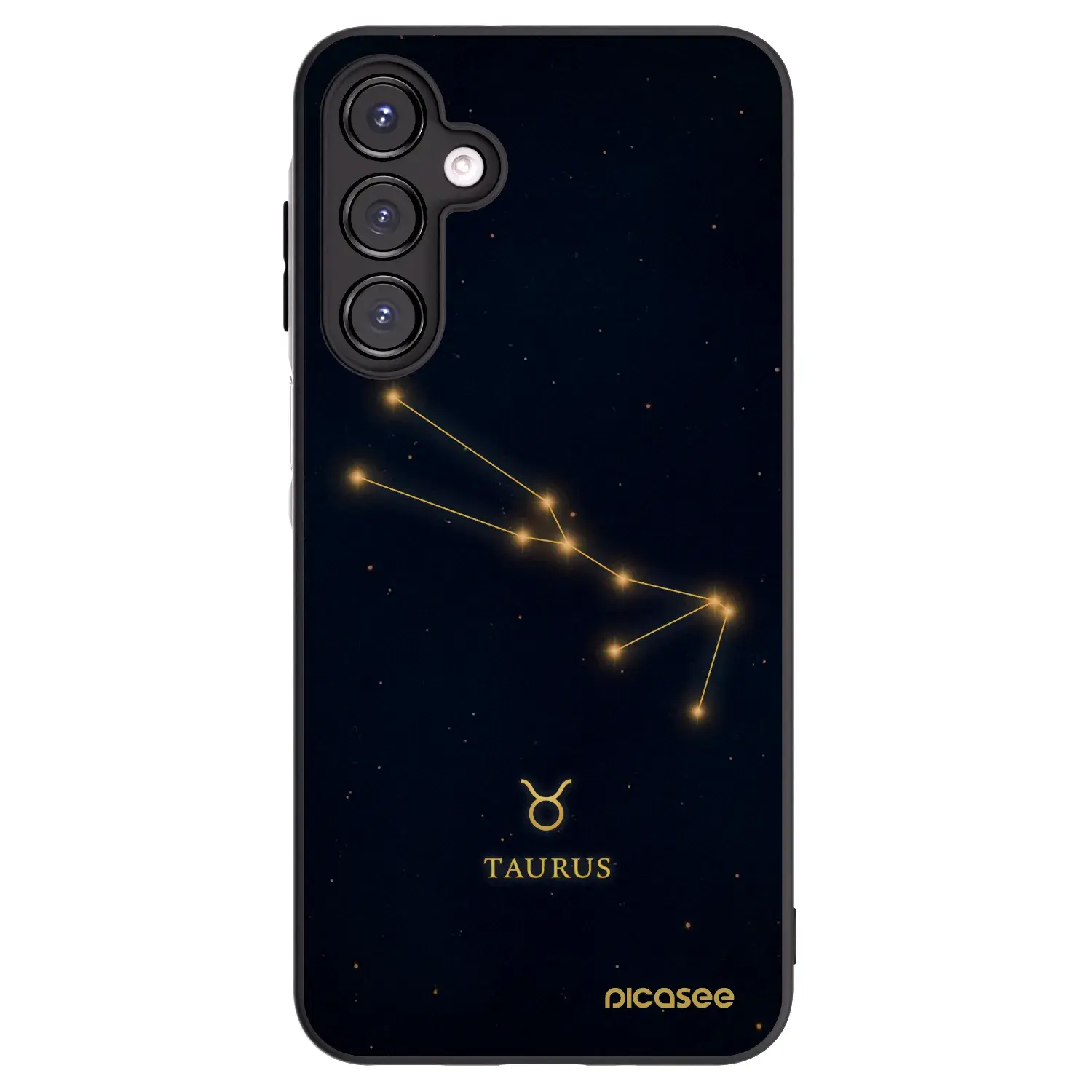 Silikonový černý obal pro Samsung Galaxy A16 5G - TAURUS