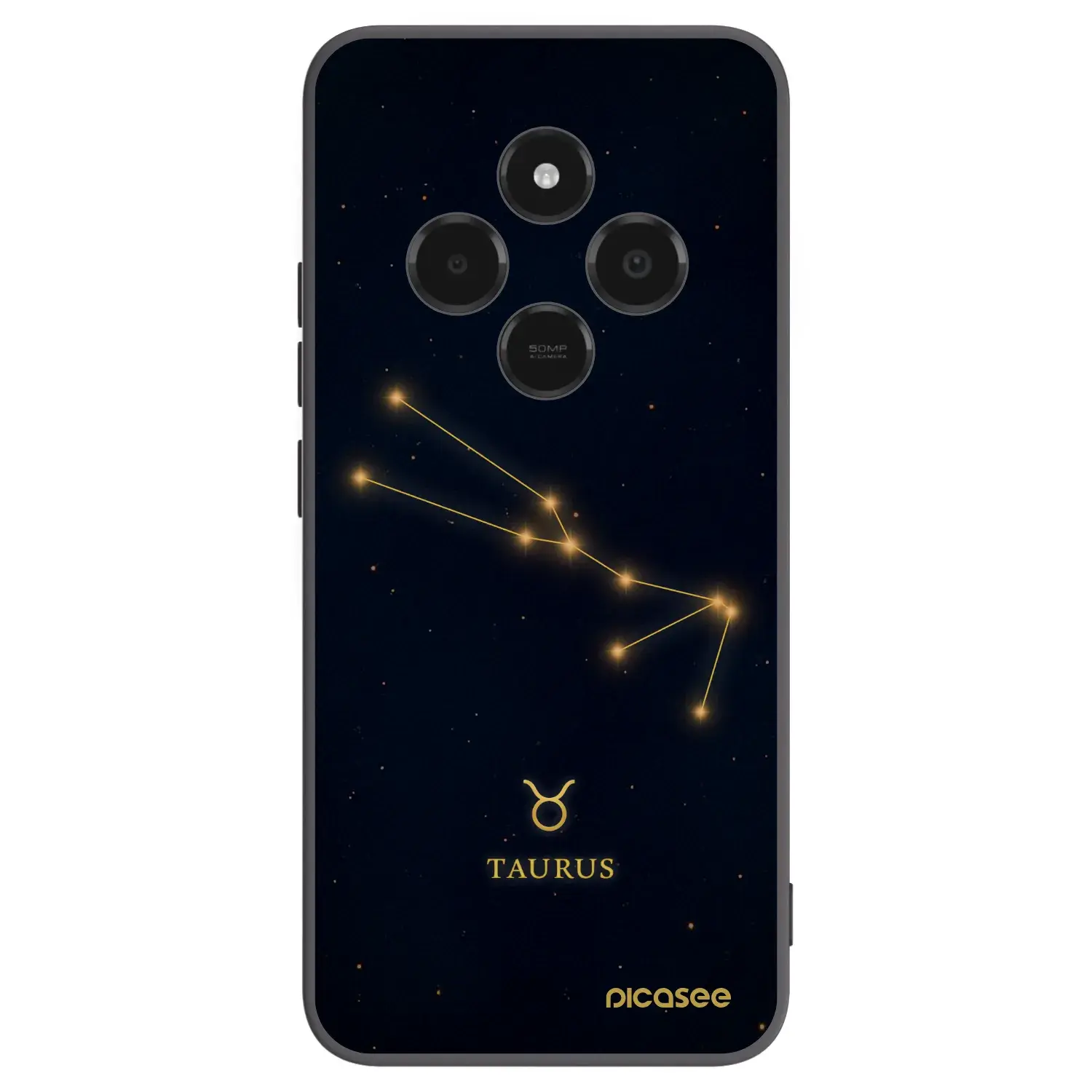 Silikonový černý obal pro Xiaomi Poco C75 - TAURUS