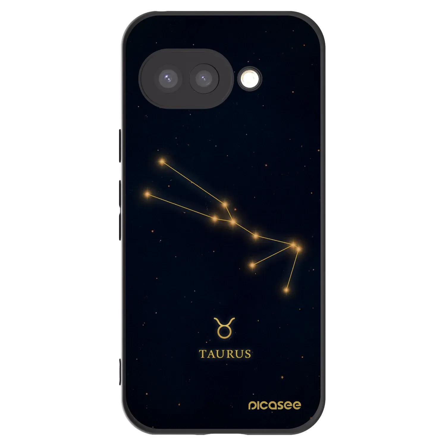 Silikonový černý obal pro Google Pixel 9a - TAURUS
