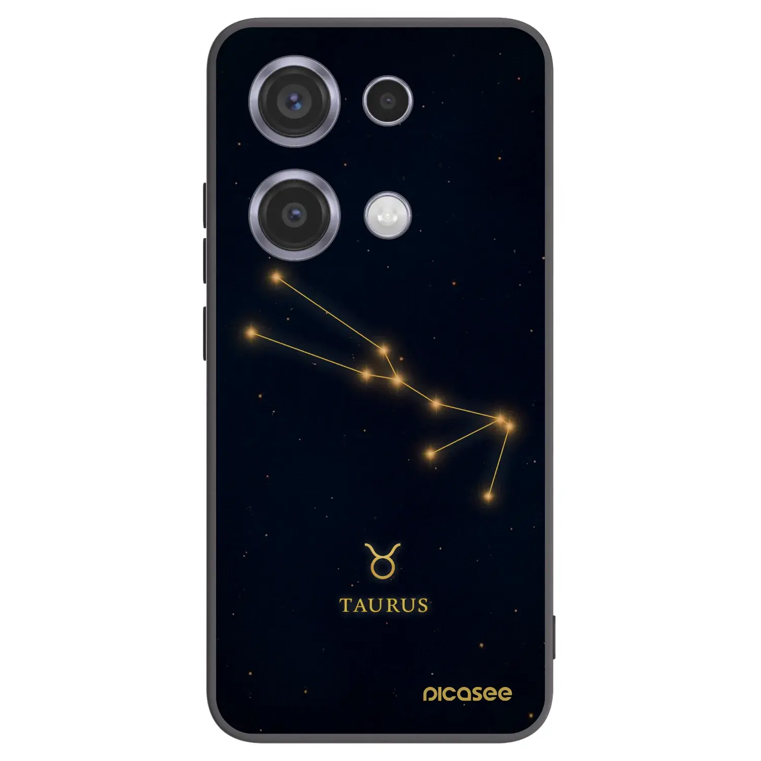 Silikonový černý obal pro Xiaomi Redmi Note 14S - TAURUS