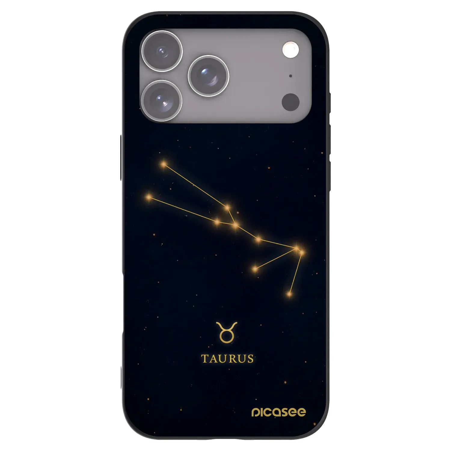 Silikonový černý obal pro Apple iPhone 17 Pro Max - TAURUS
