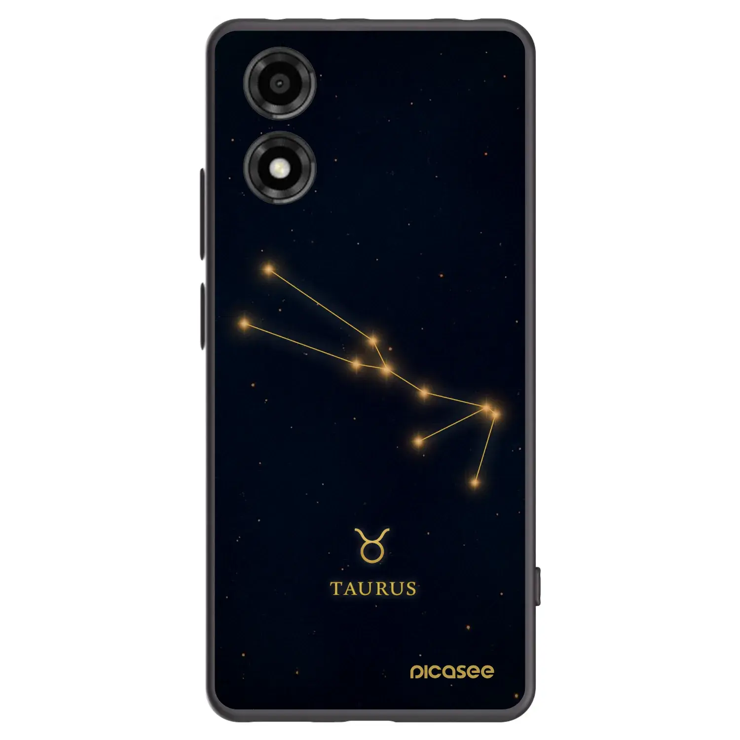 Silikonový černý obal pro Motorola Moto E14 - TAURUS